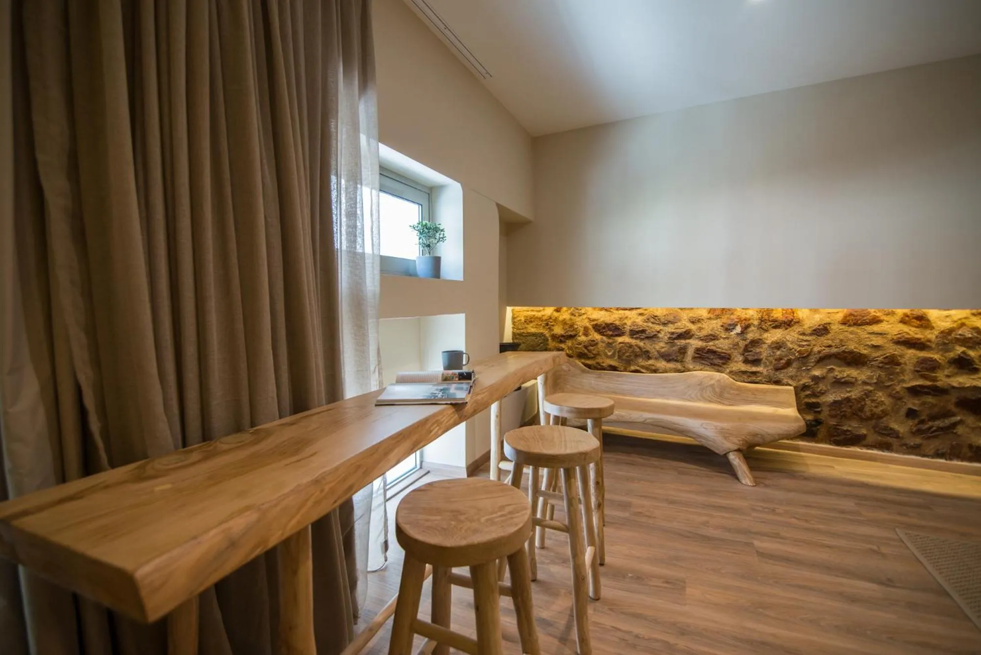 Seating area in Ederlezi Boutique Hotel