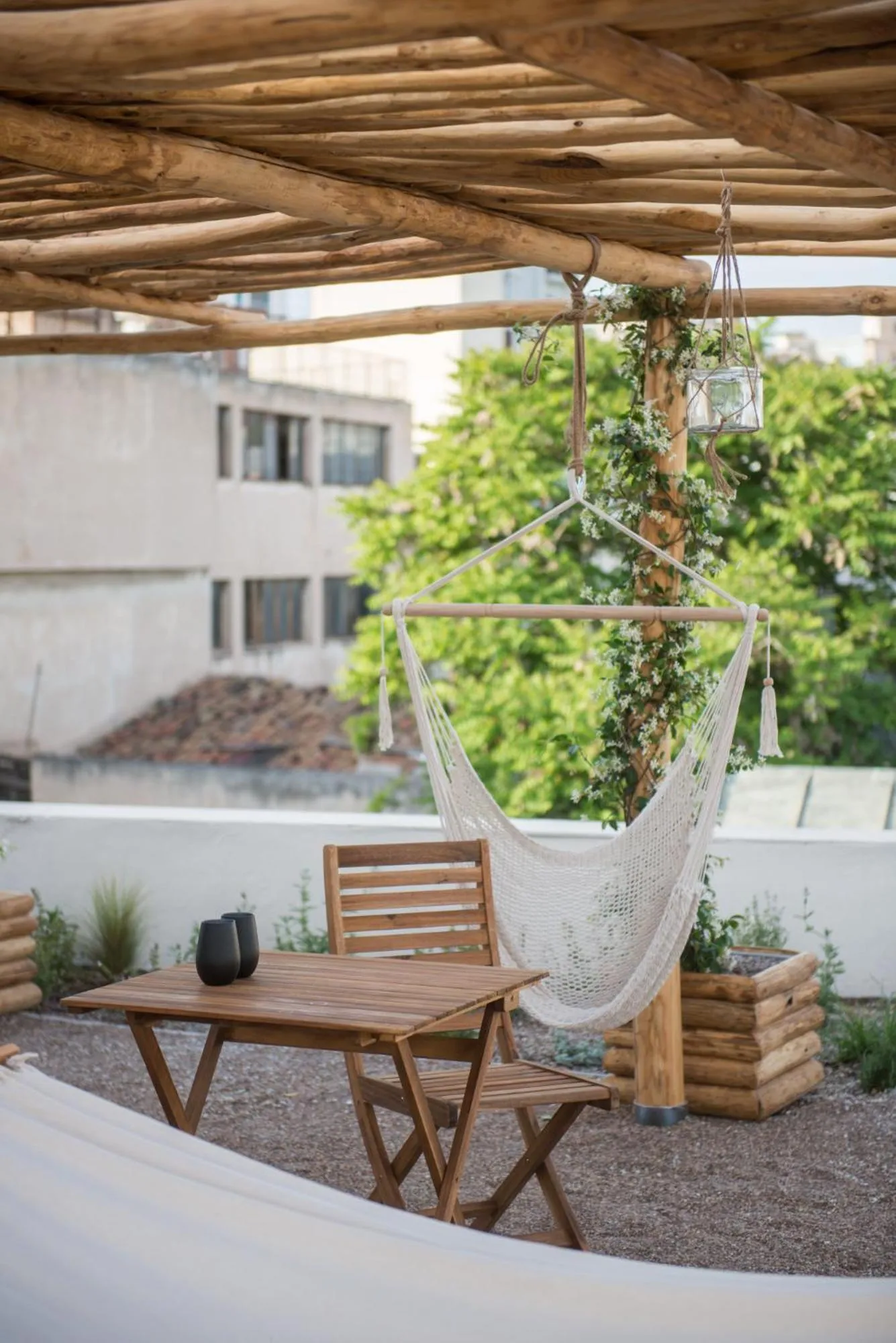 Garden in Ederlezi Boutique Hotel
