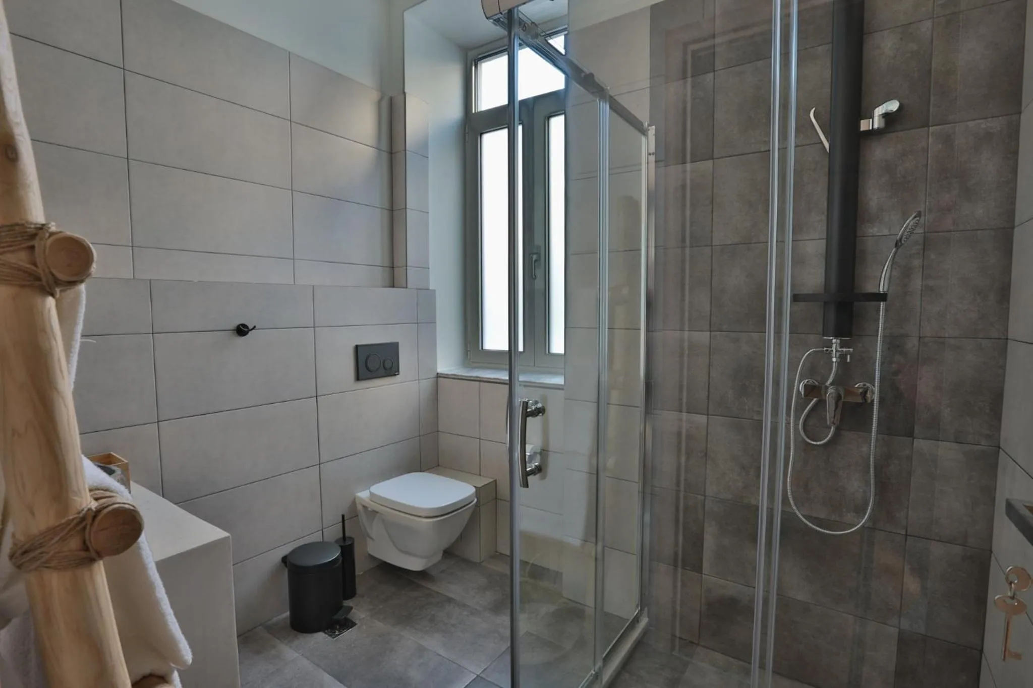 Shower in Ederlezi Boutique Hotel