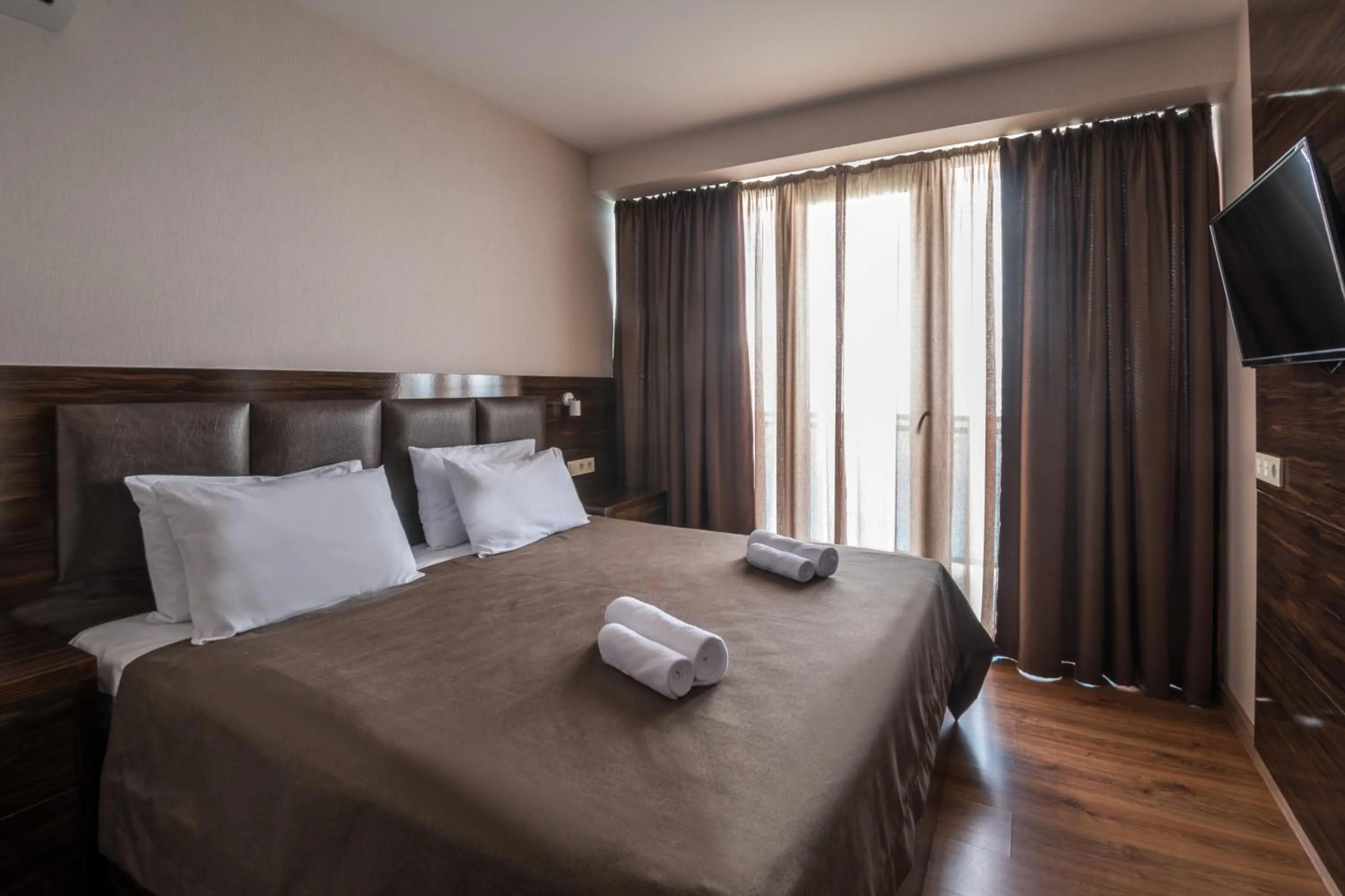 Bedroom, Bed in Orbi Beach Tower Hotel Official