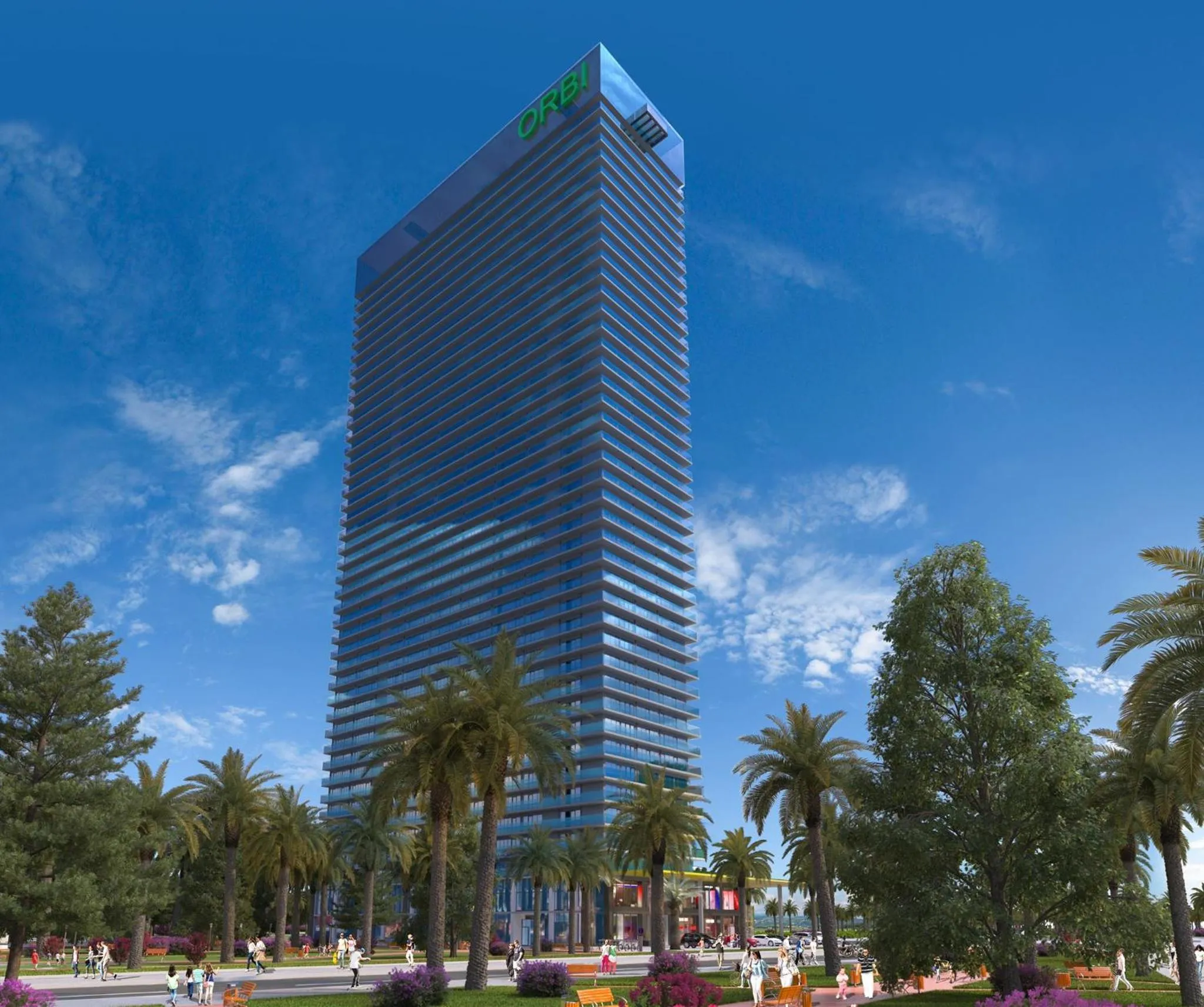 Property building in Orbi Beach Tower Hotel Official