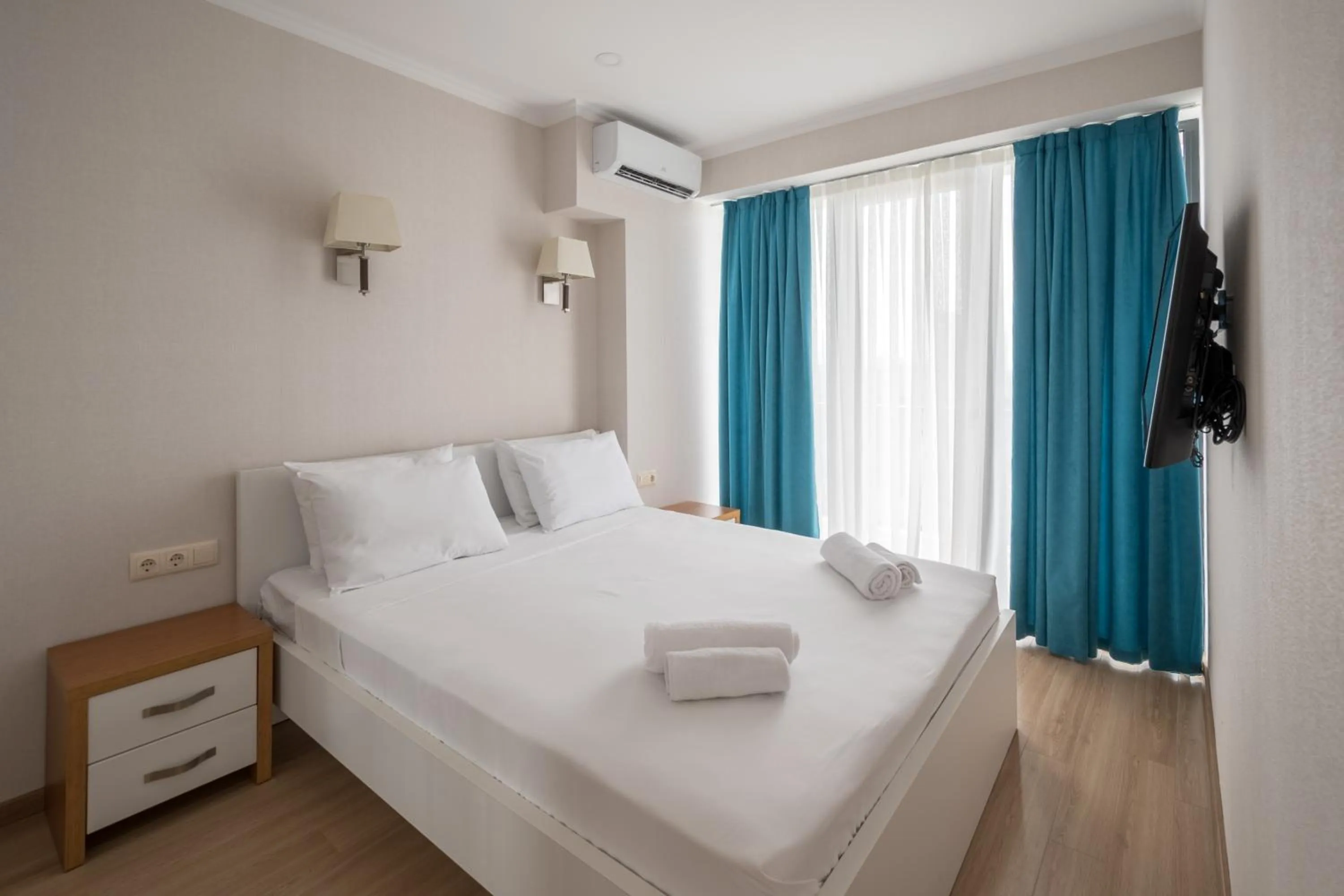 Bedroom, Bed in Orbi Beach Tower Hotel Official