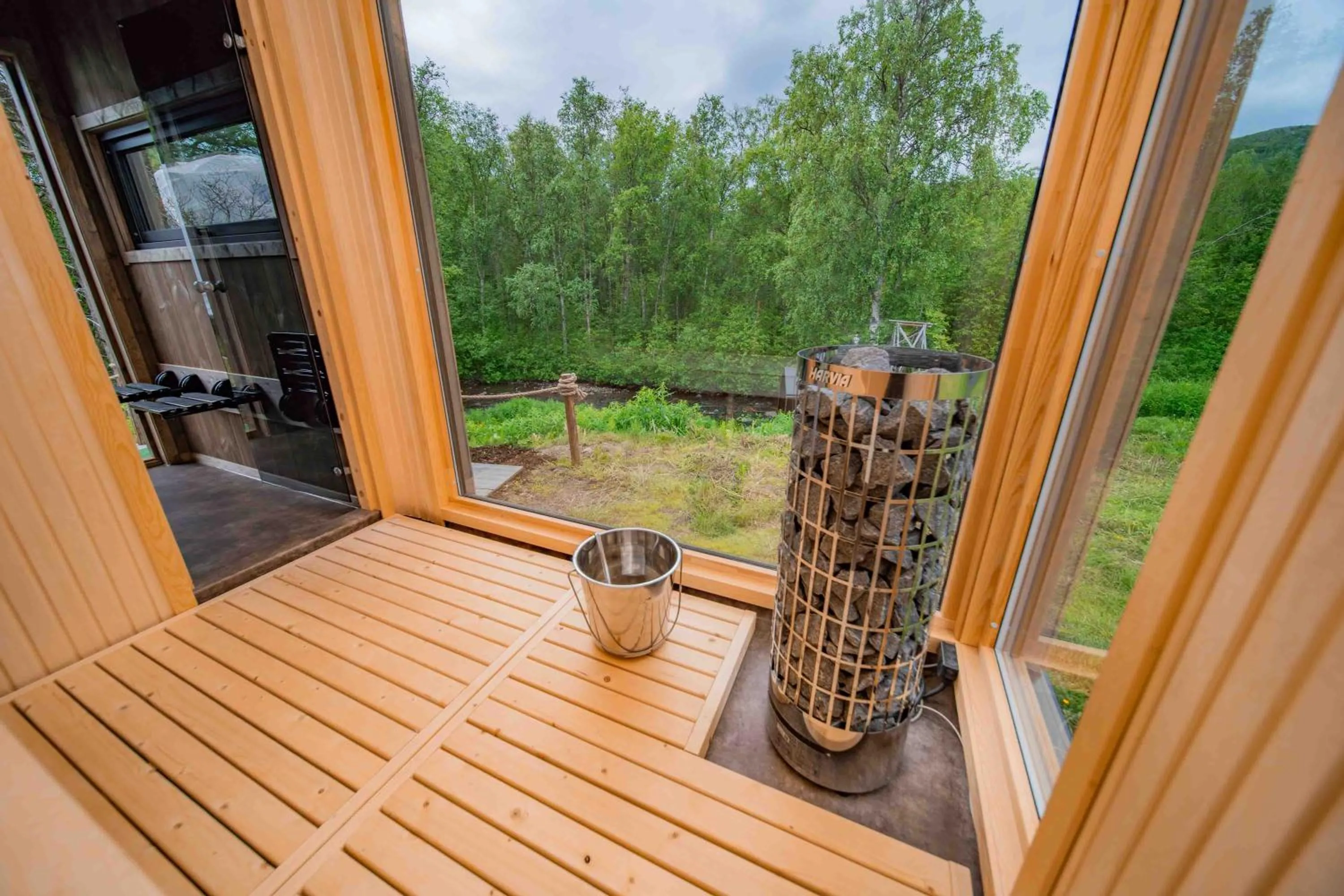 Sauna in Gargia Lodge