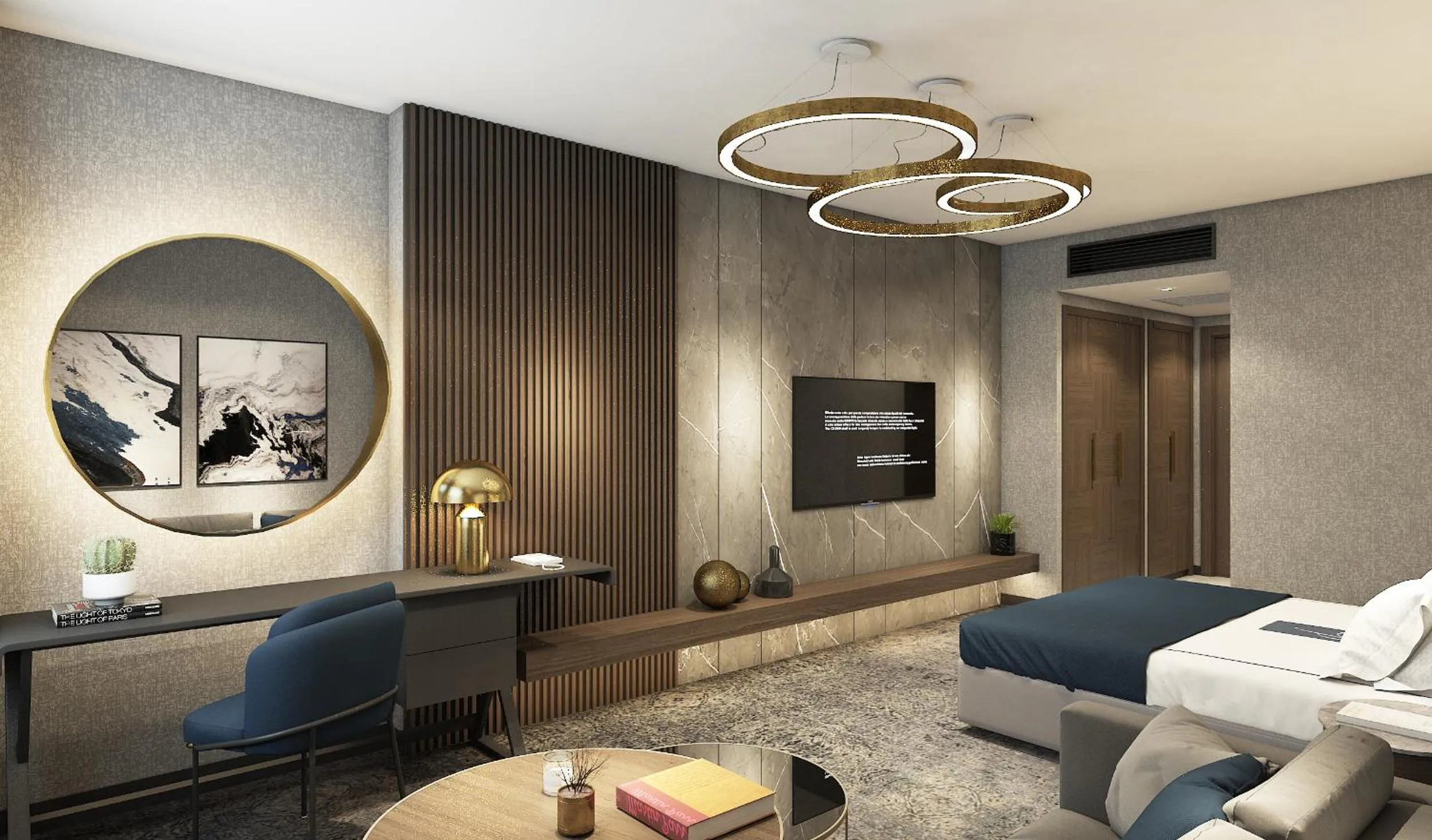 Bedroom in Arts Hotel Taksim