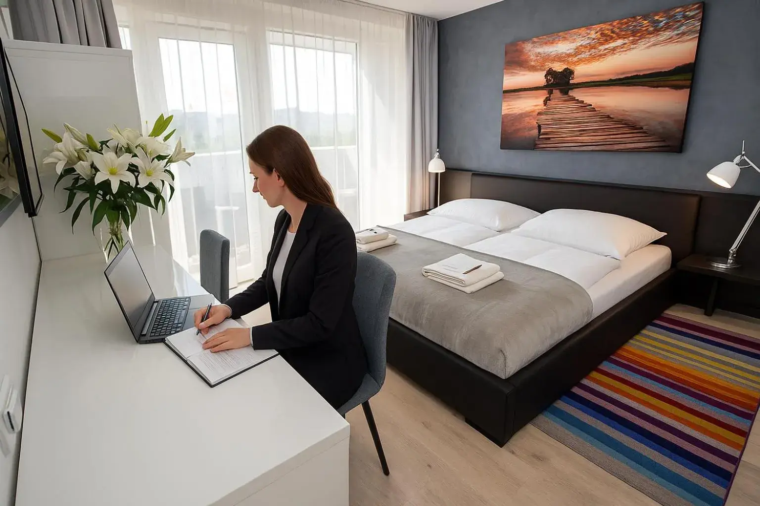 Deluxe Double Room with Balcony in More Than Accommodation Deluxe Double Room with Balcony in More Than Accommodation