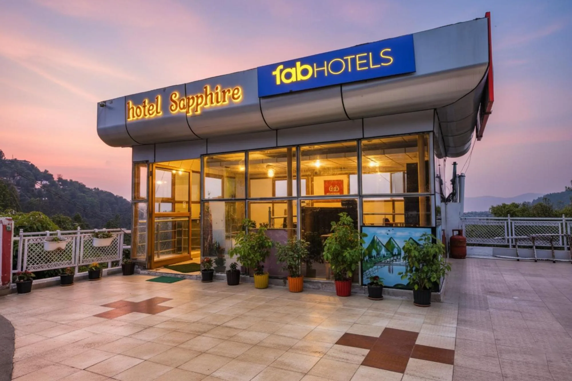 Property building in FabHotel Sapphire