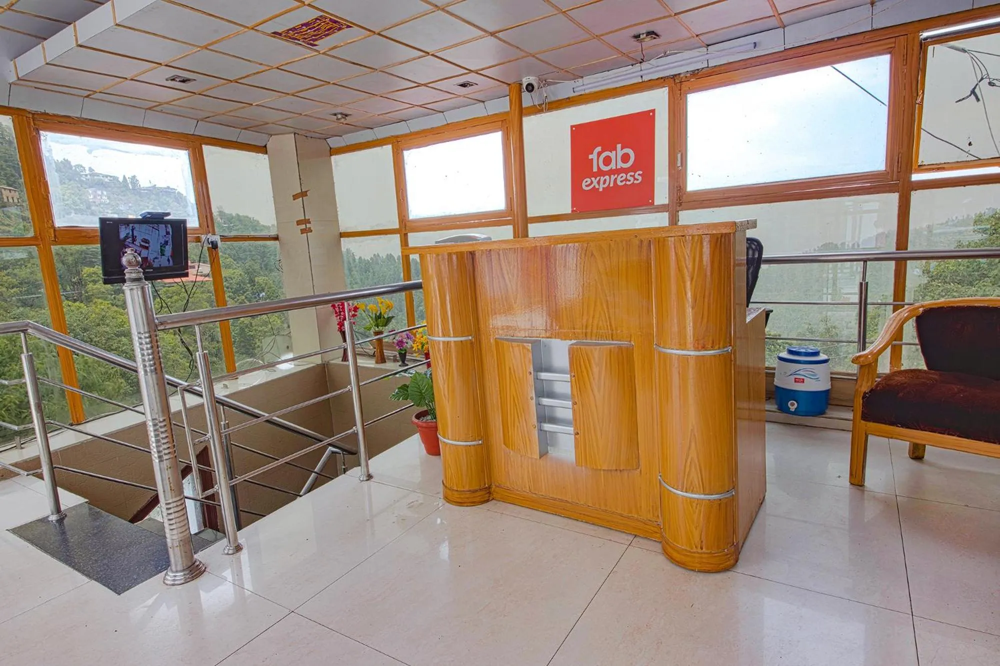 Lobby or reception in FabHotel Sapphire