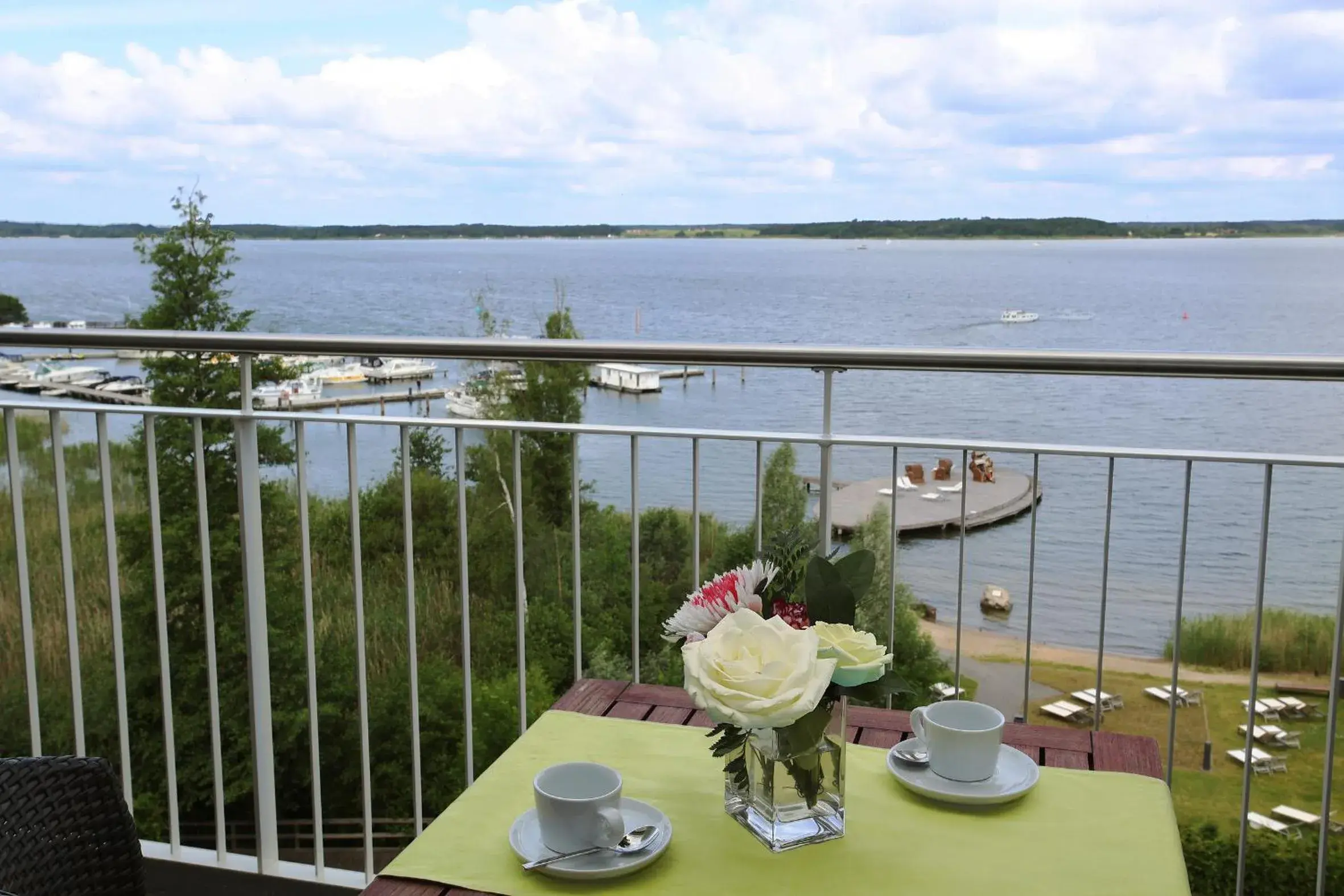 Superior Double Room with Lake View in Seehotel Fleesensee Superior Double Room with Lake View in Seehotel Fleesensee