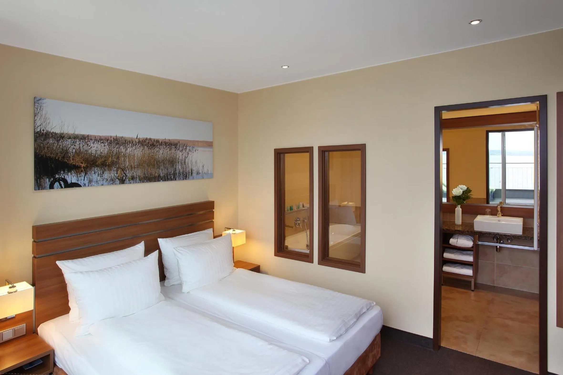 Bedroom, Bed in Seehotel Fleesensee