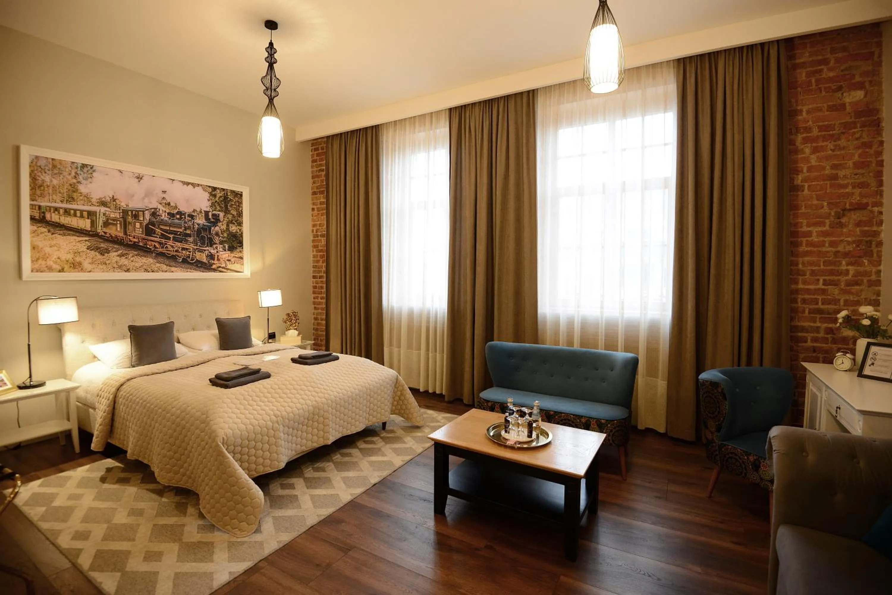 Bed in Bahnhofs hotel