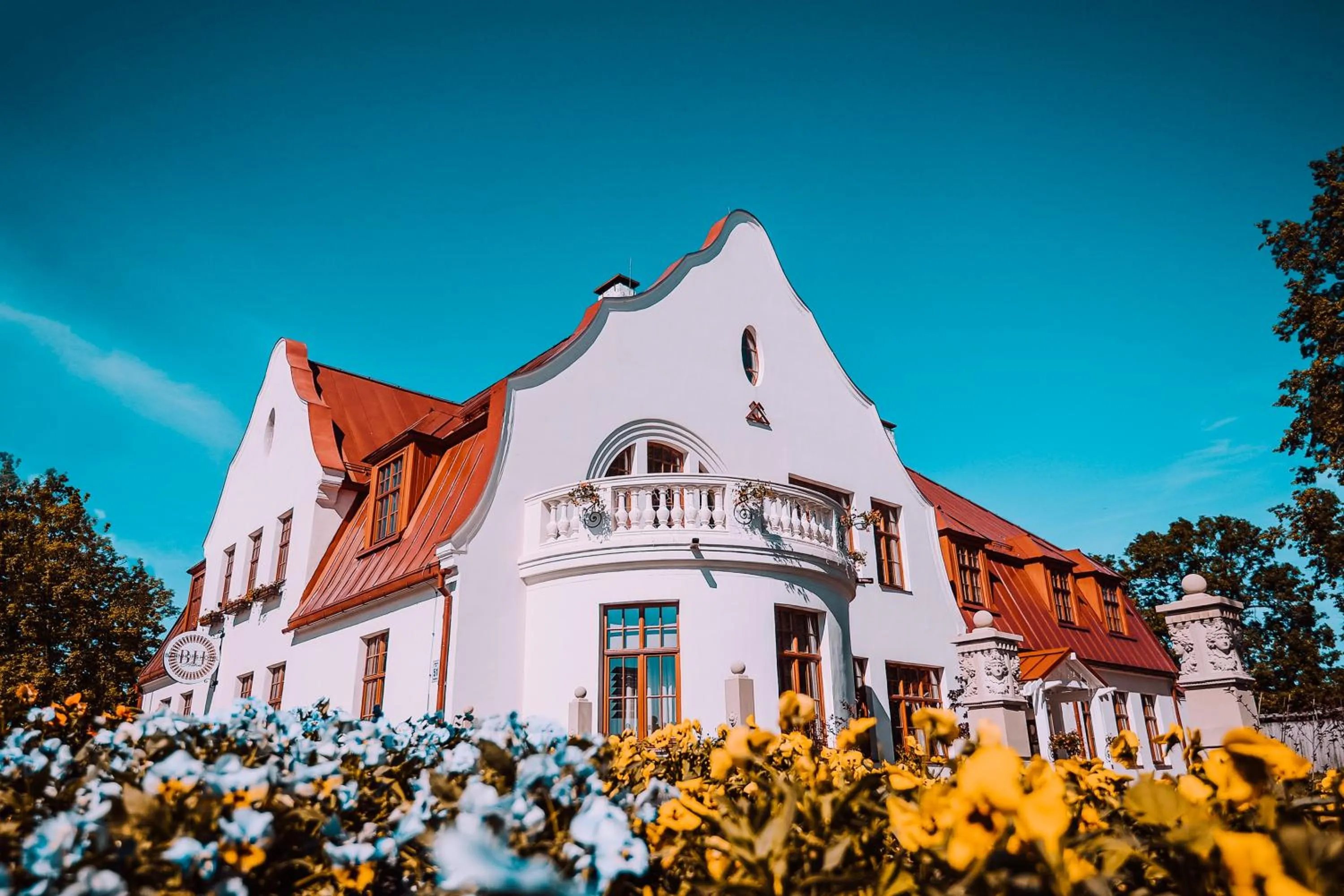 Property building in Bahnhofs hotel