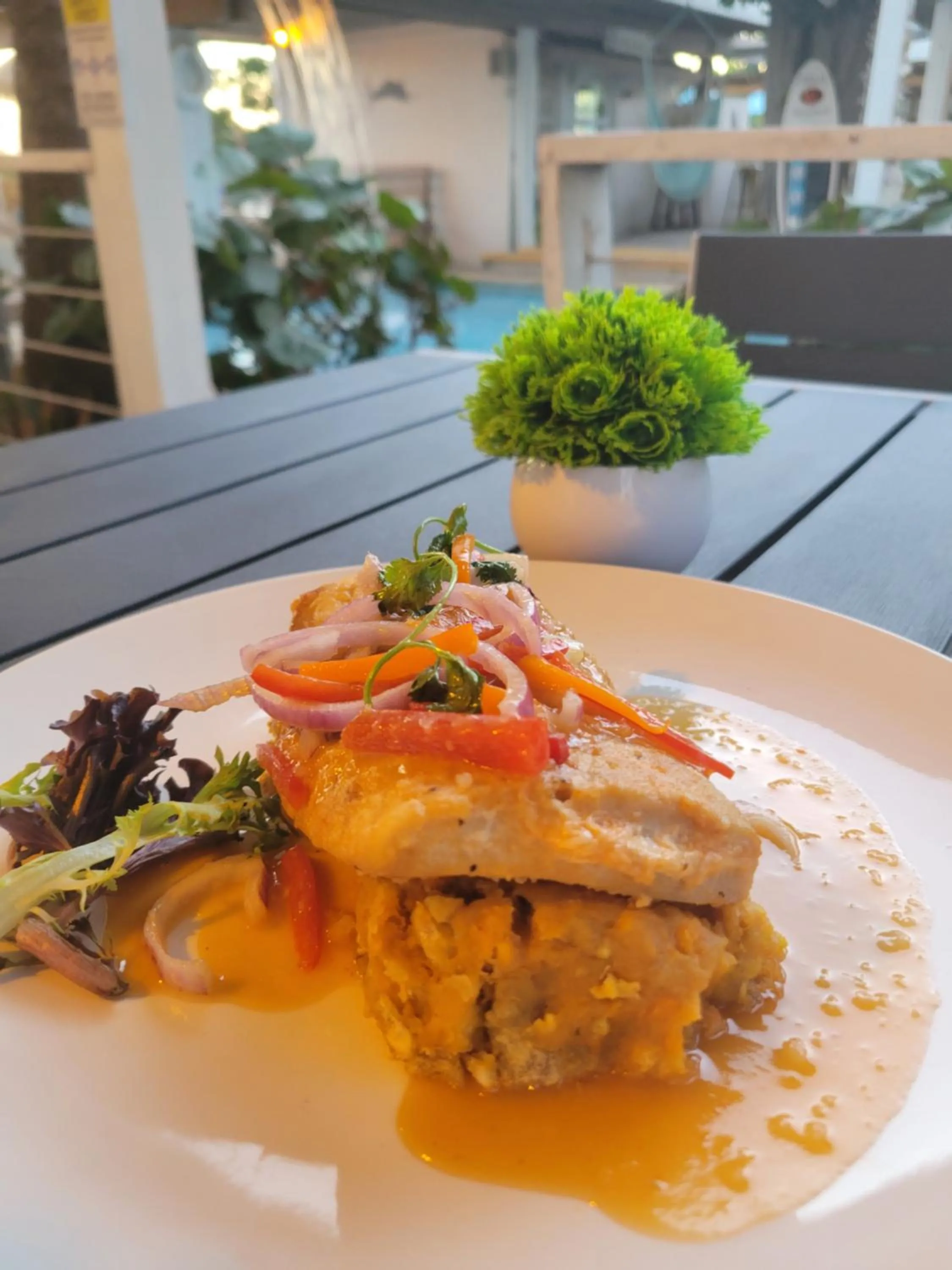 Restaurant/places to eat in La Jamaca - An Island Vibe Hotel