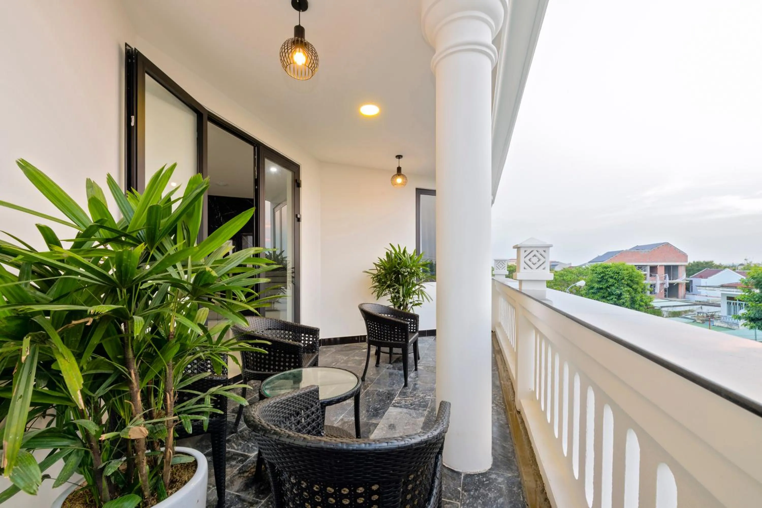 Balcony/Terrace in Hoianation Villas Hotel