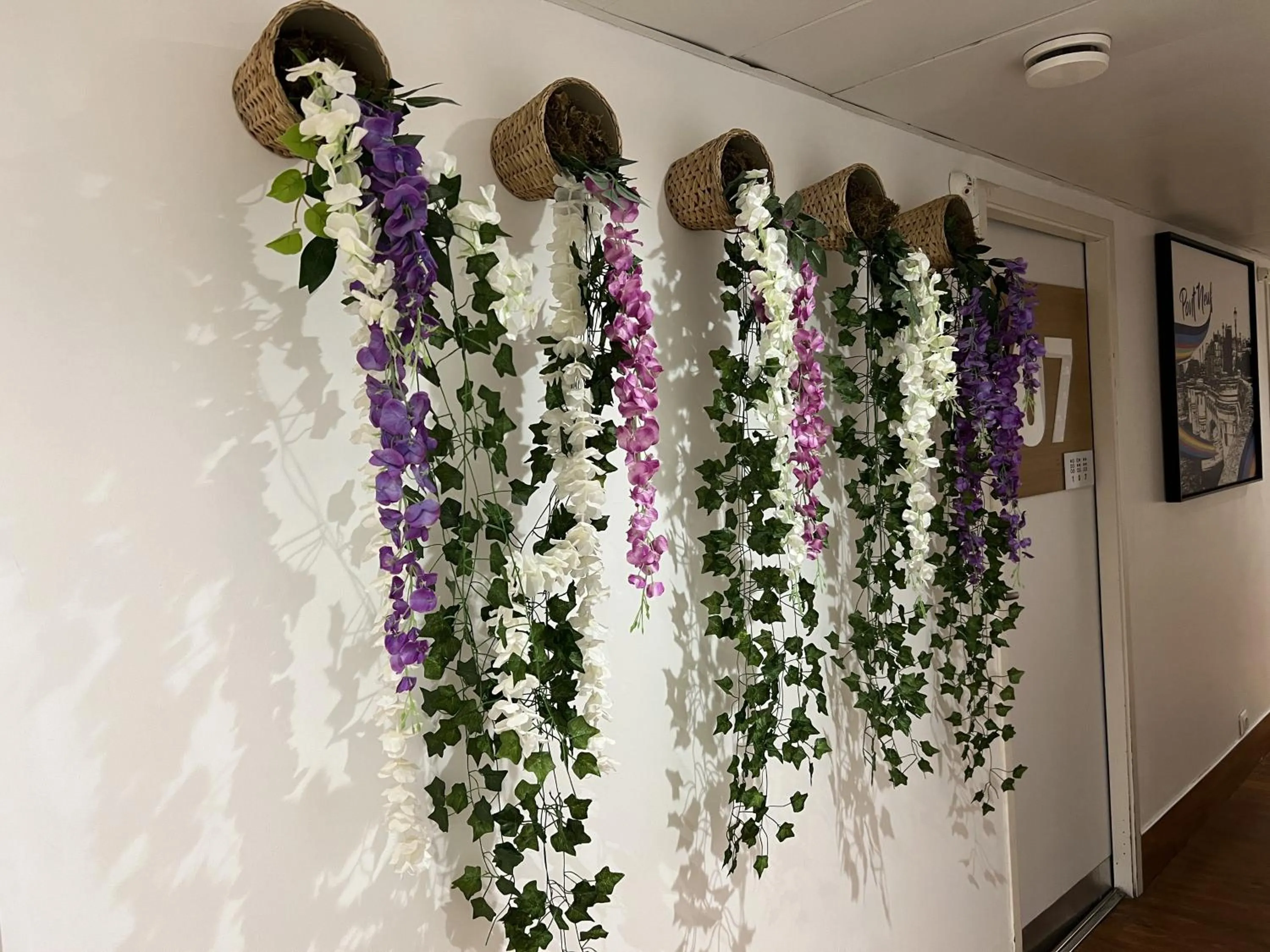 Decorative detail in St Christopher's Inn Paris - Canal