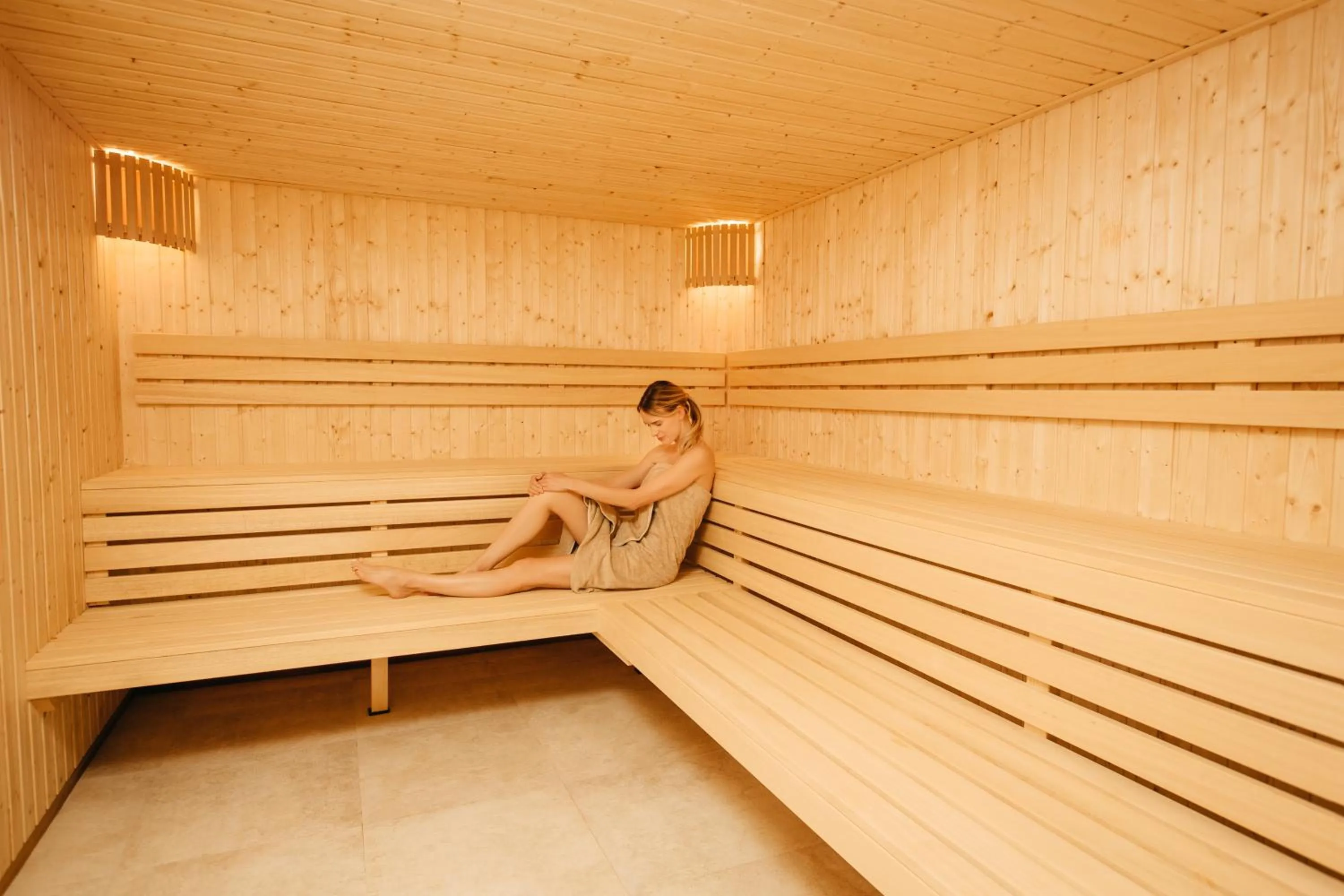 Sauna in Aparthotel Termy Uniejów