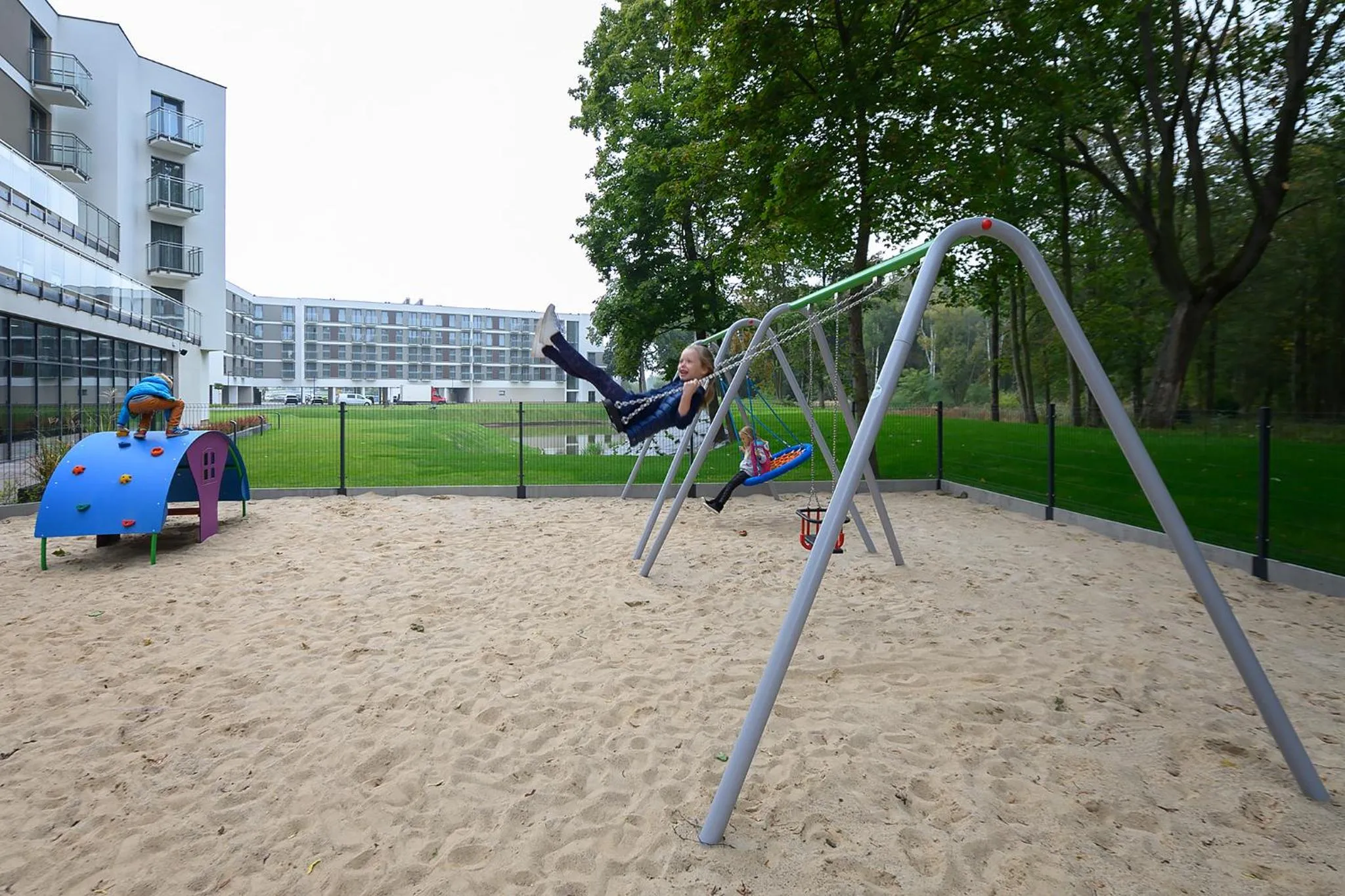 Children play ground in Aparthotel Termy Uniejów