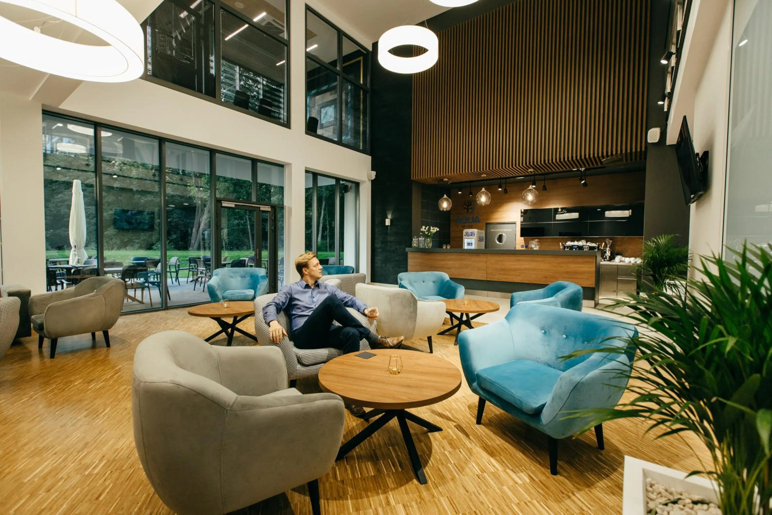 Lounge or bar in Aparthotel Termy Uniejów