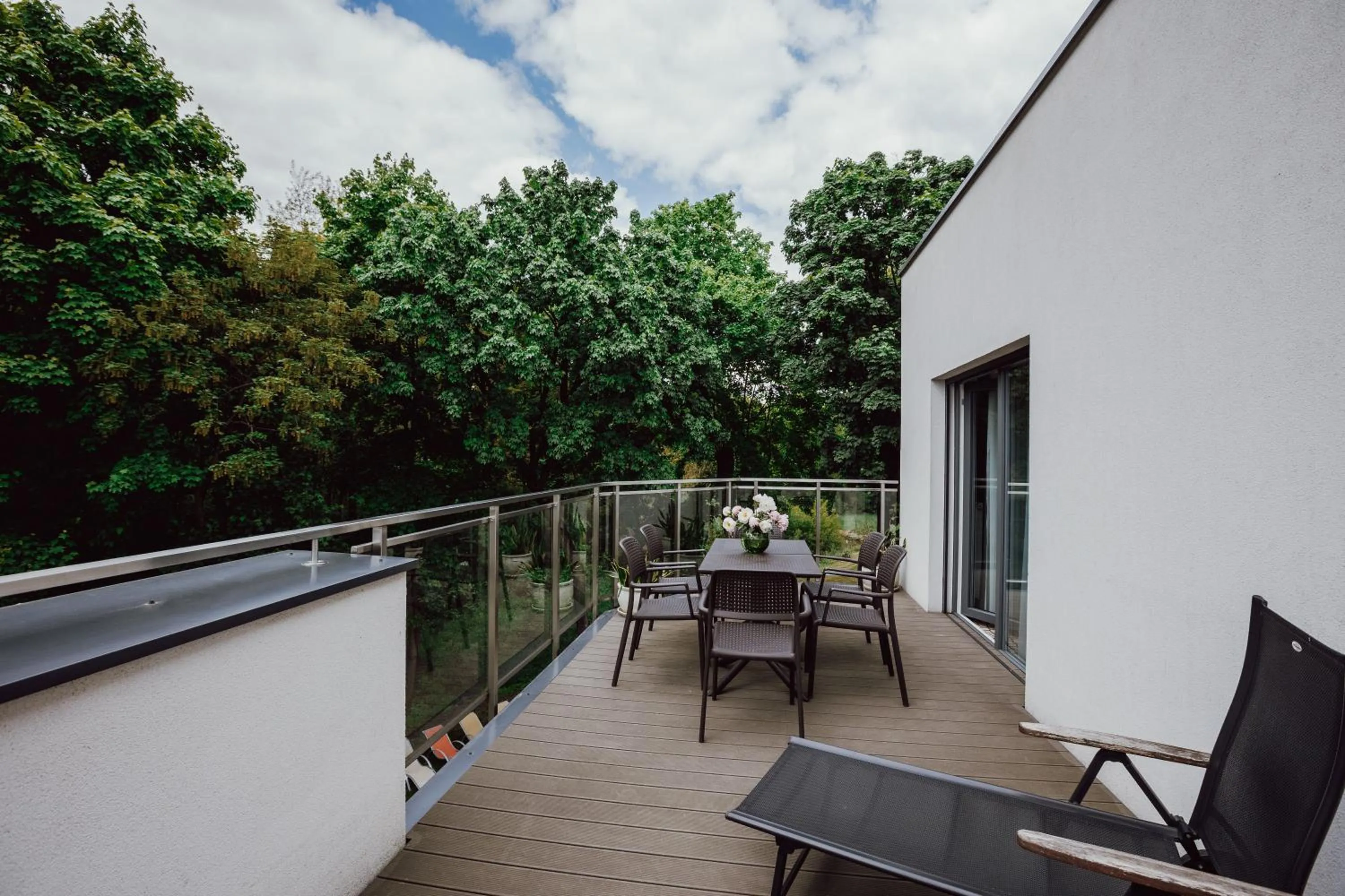Patio in Aparthotel Termy Uniejów