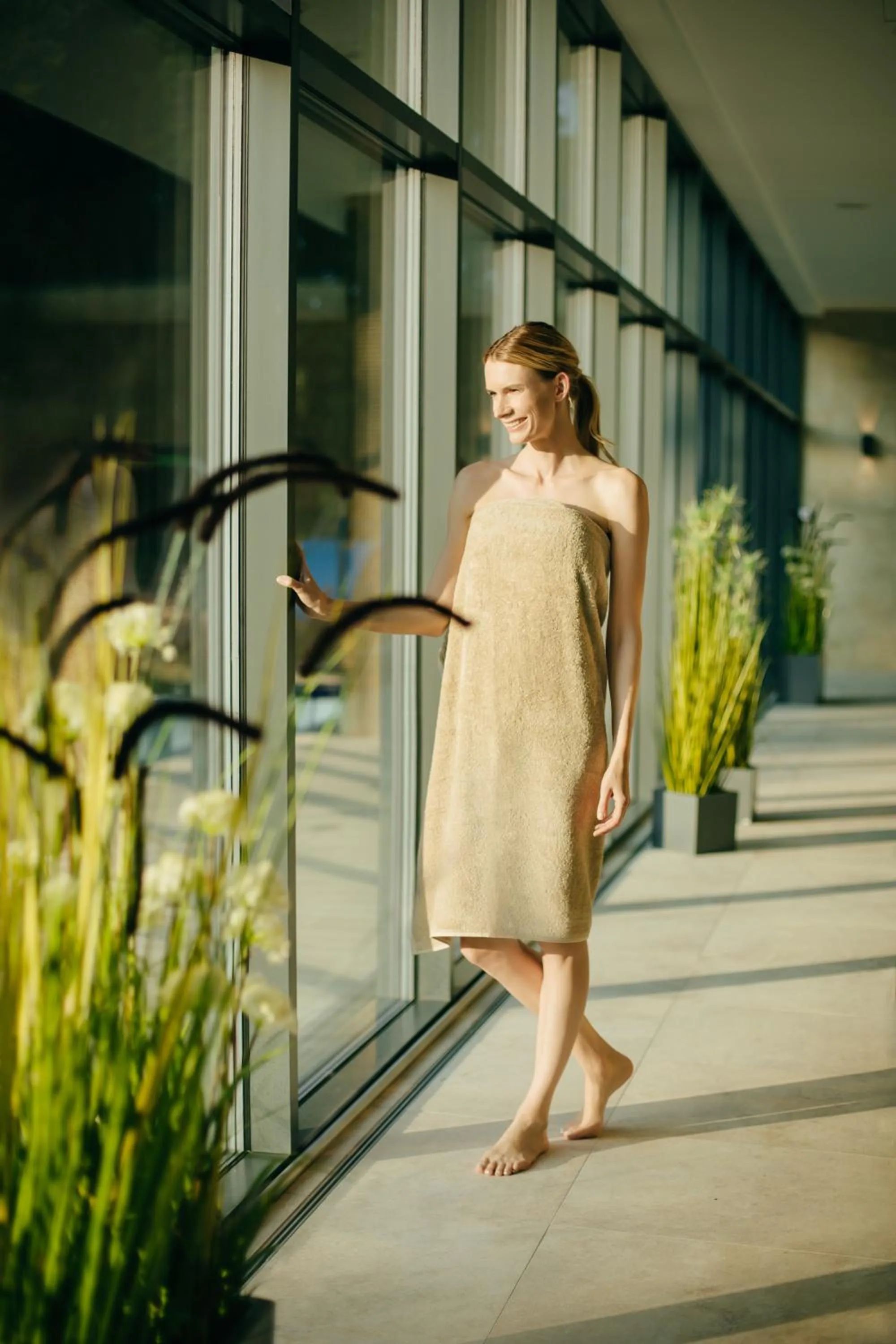 Balcony/Terrace in Aparthotel Termy Uniejów