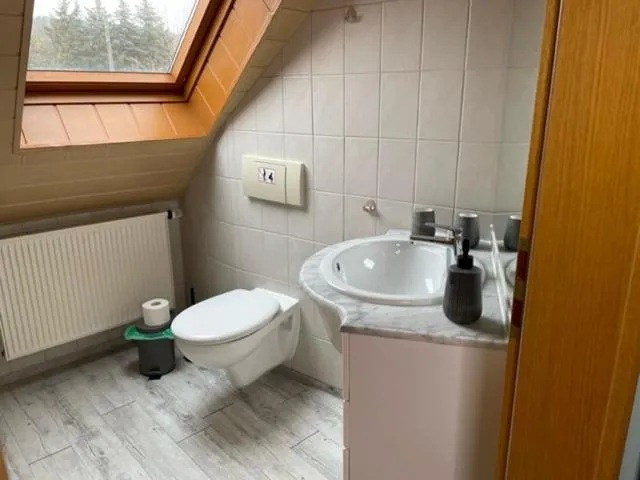 Toilet in Pension Grandel