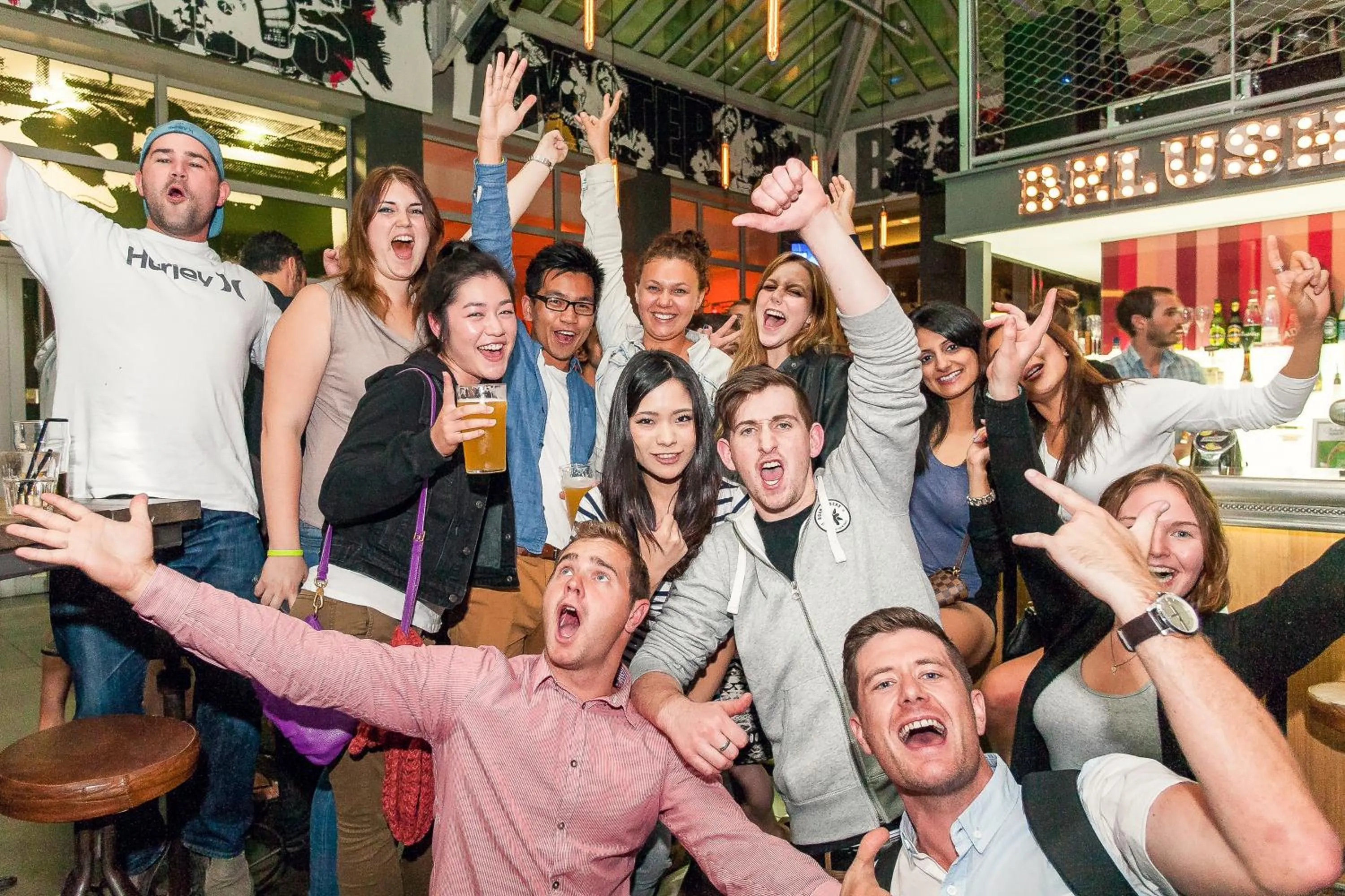 Lounge or bar in St Christopher's Inn Paris - Gare du Nord