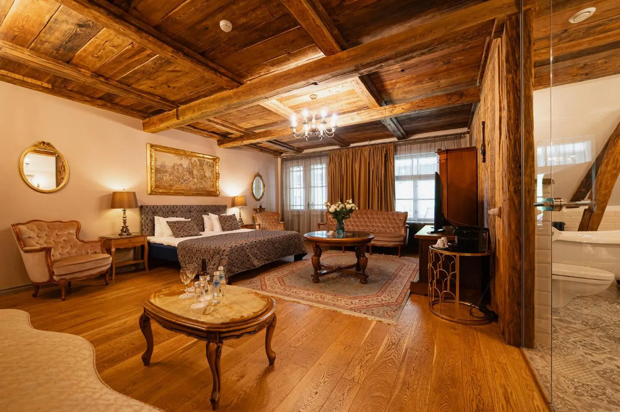 Superior Room with Balcony in Boutique Hotel Virkas muiža Superior Room with Balcony in Boutique Hotel Virkas muiža