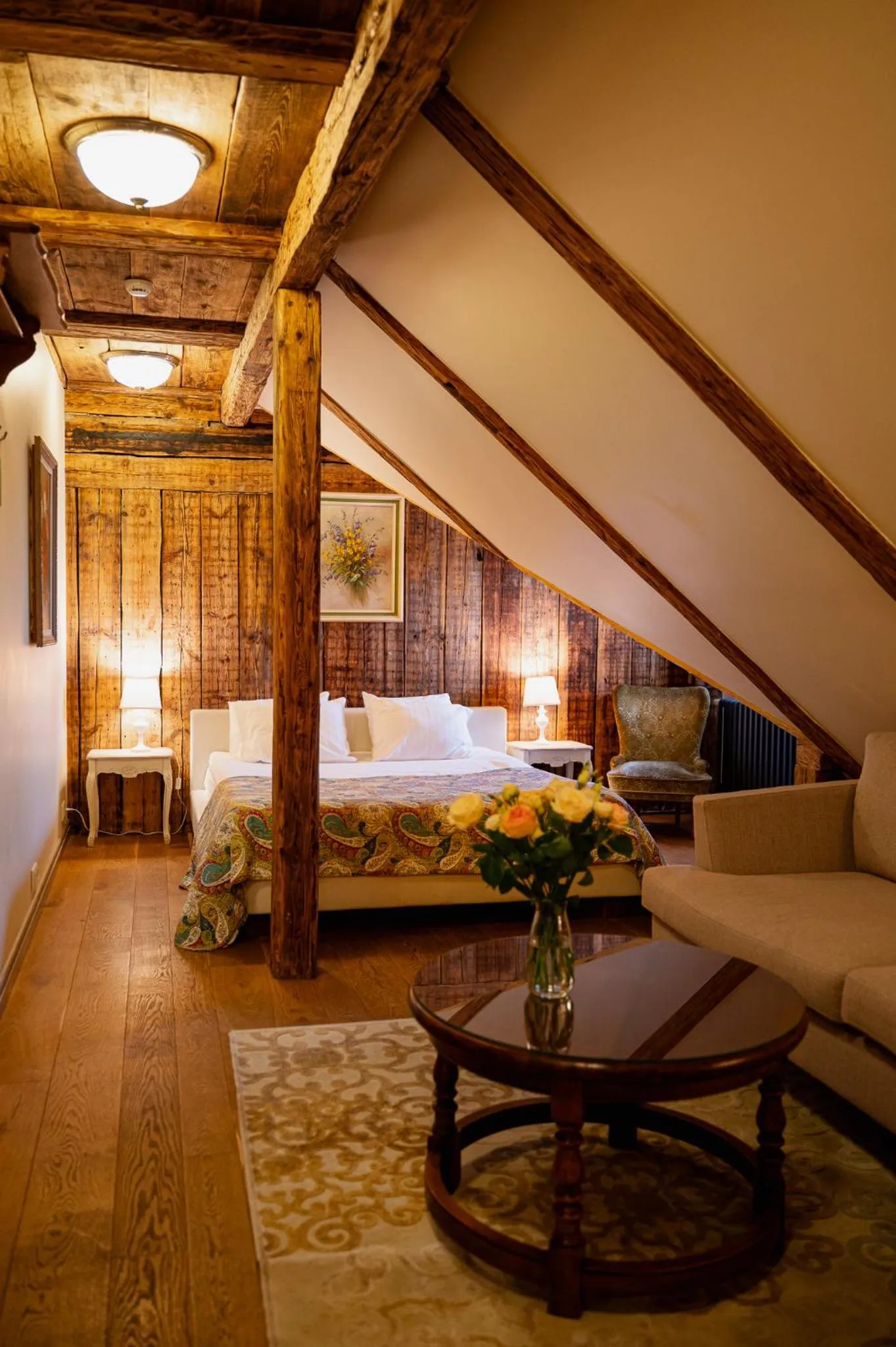 Bed in Boutique Hotel Virkas muiža