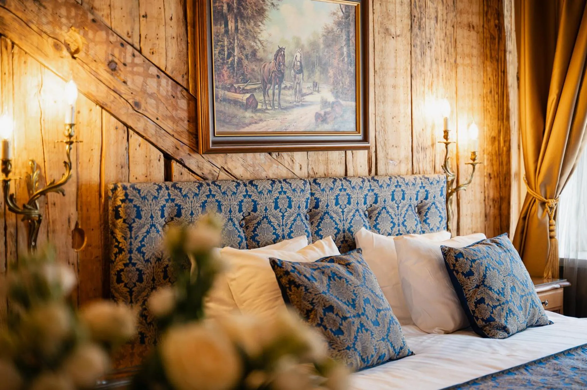 Bed in Boutique Hotel Virkas muiža