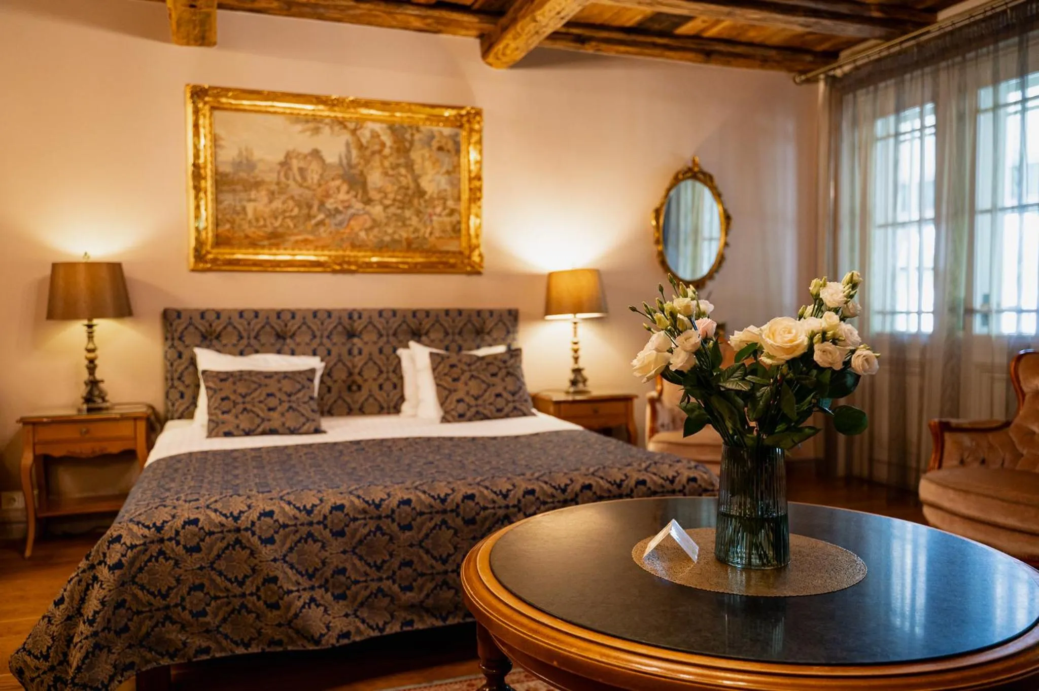 Bed in Boutique Hotel Virkas muiža