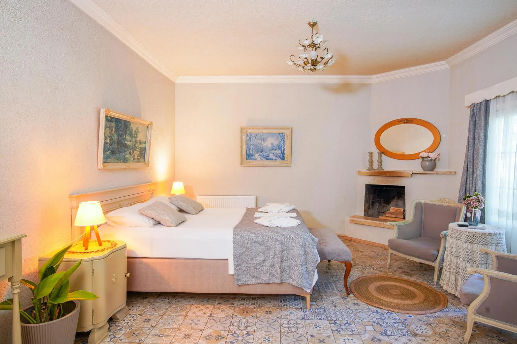 Bed in Ağva Acquaverde Otel