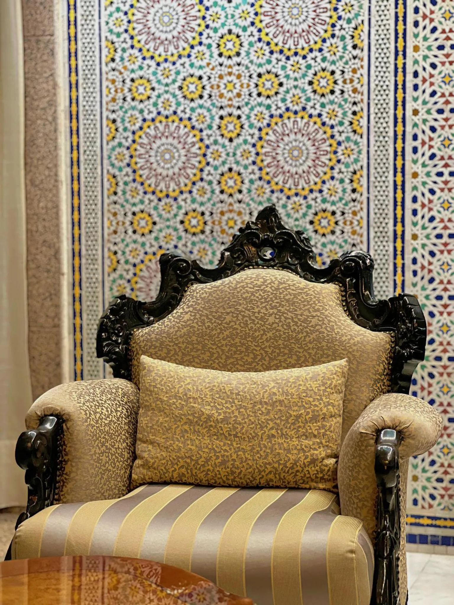 Decorative detail in Majliss Hotel Downtown