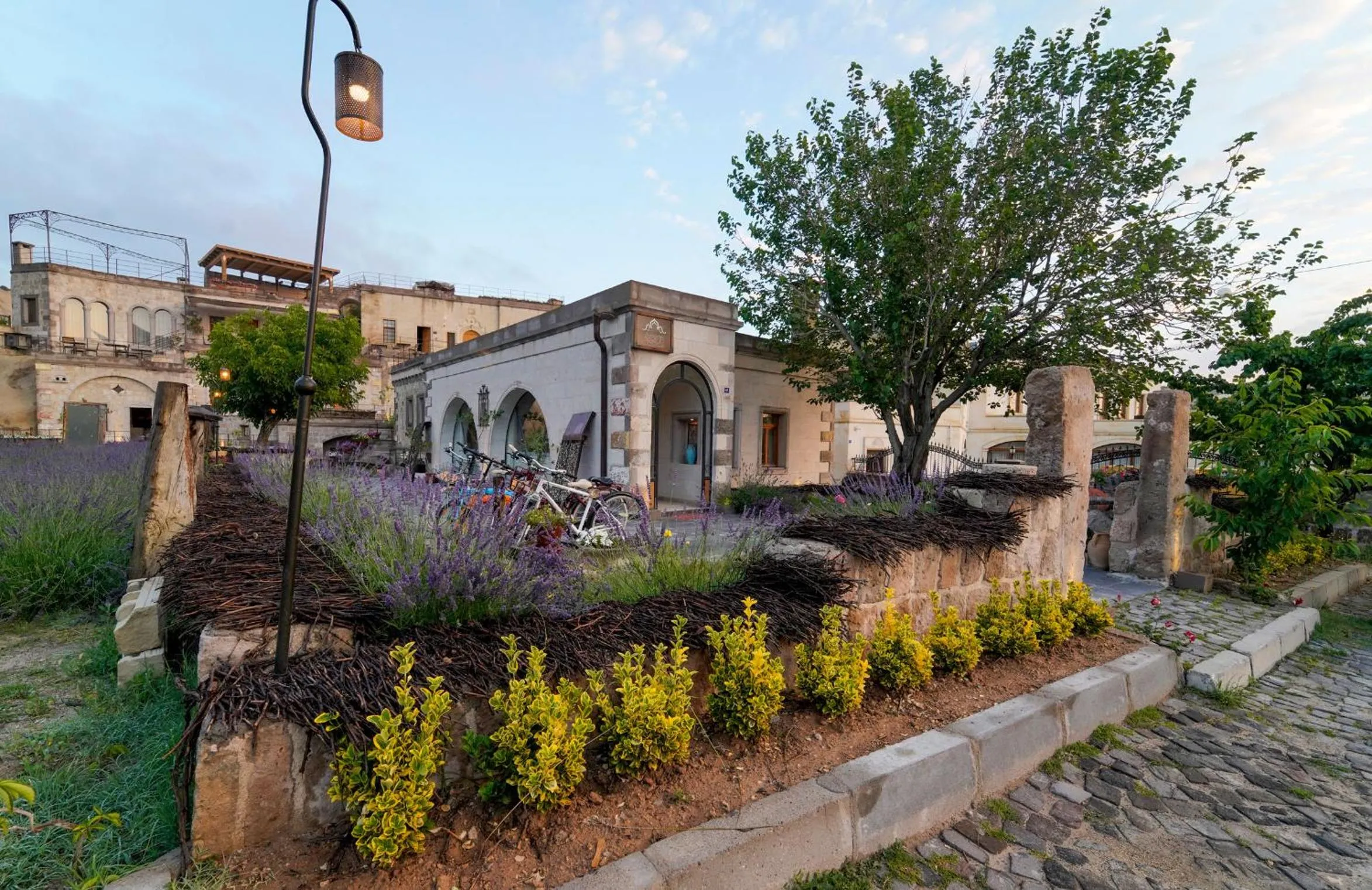 Property building in Design Cave Hotel
