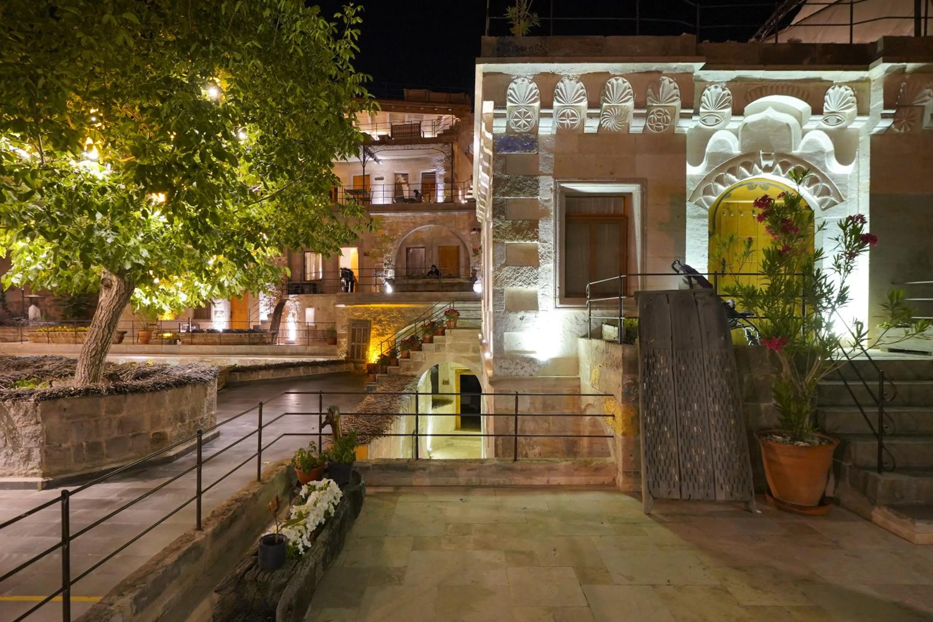 Property building in Design Cave Hotel