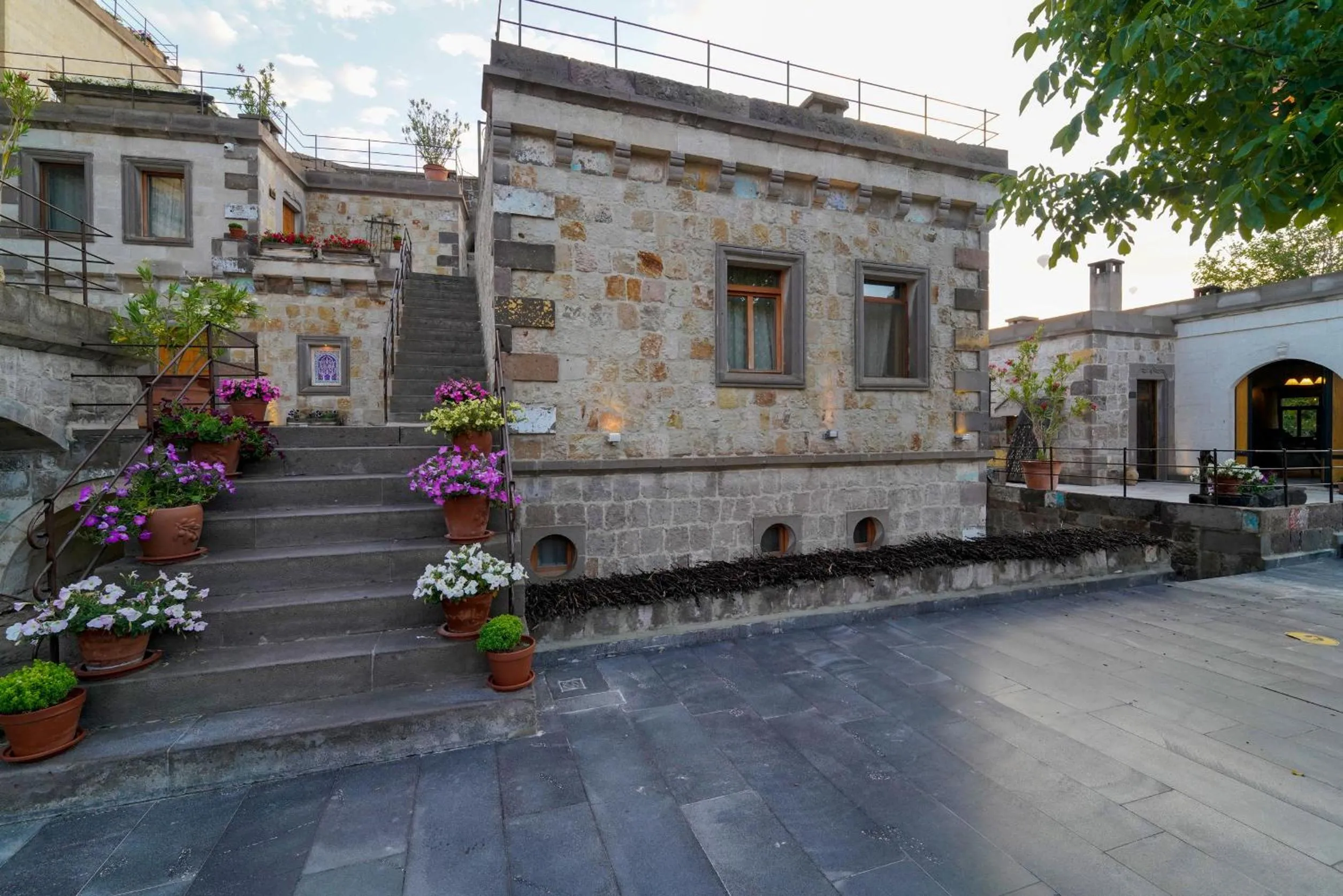 Property building in Design Cave Hotel