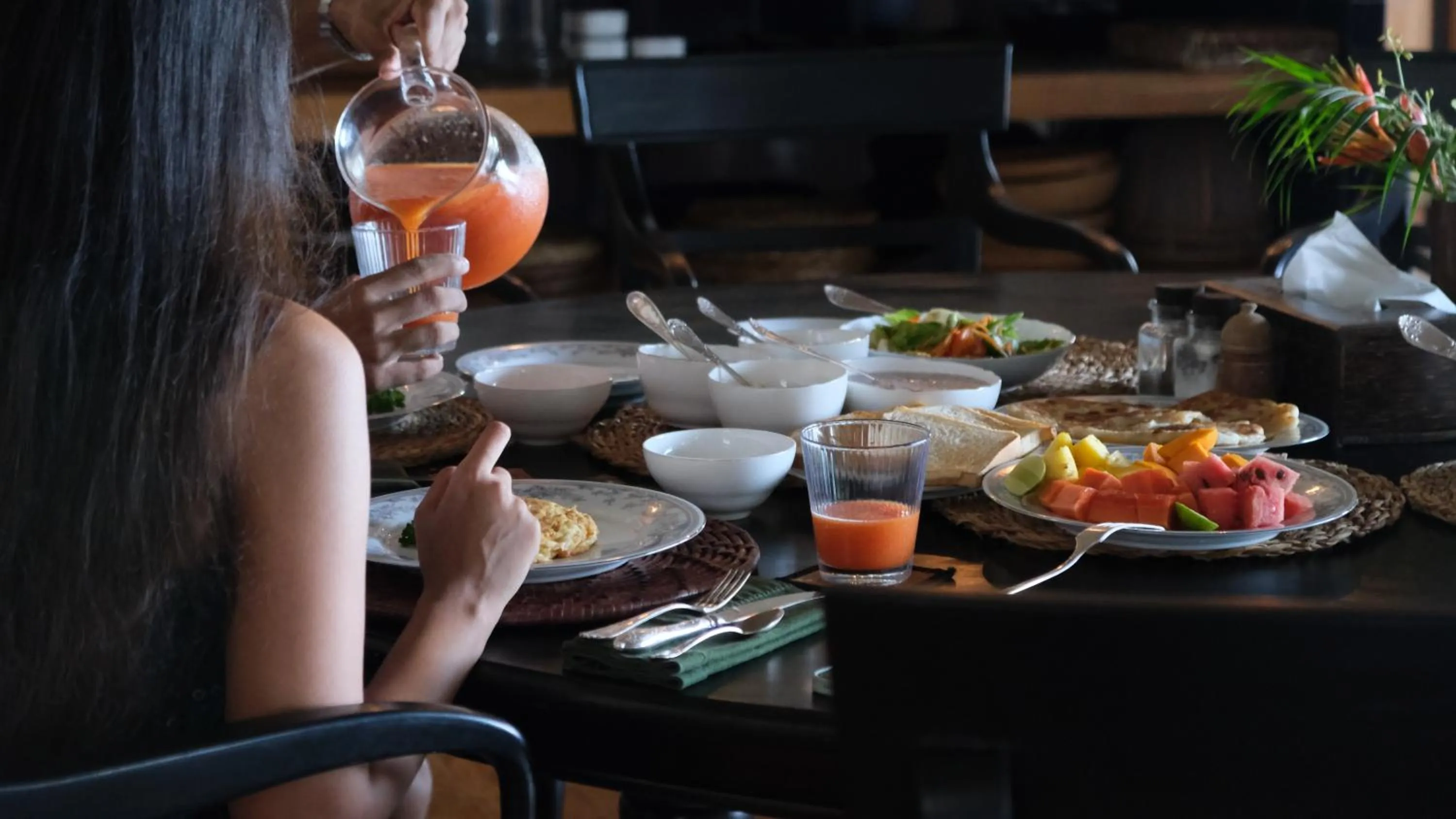 Breakfast in Villa SPACE