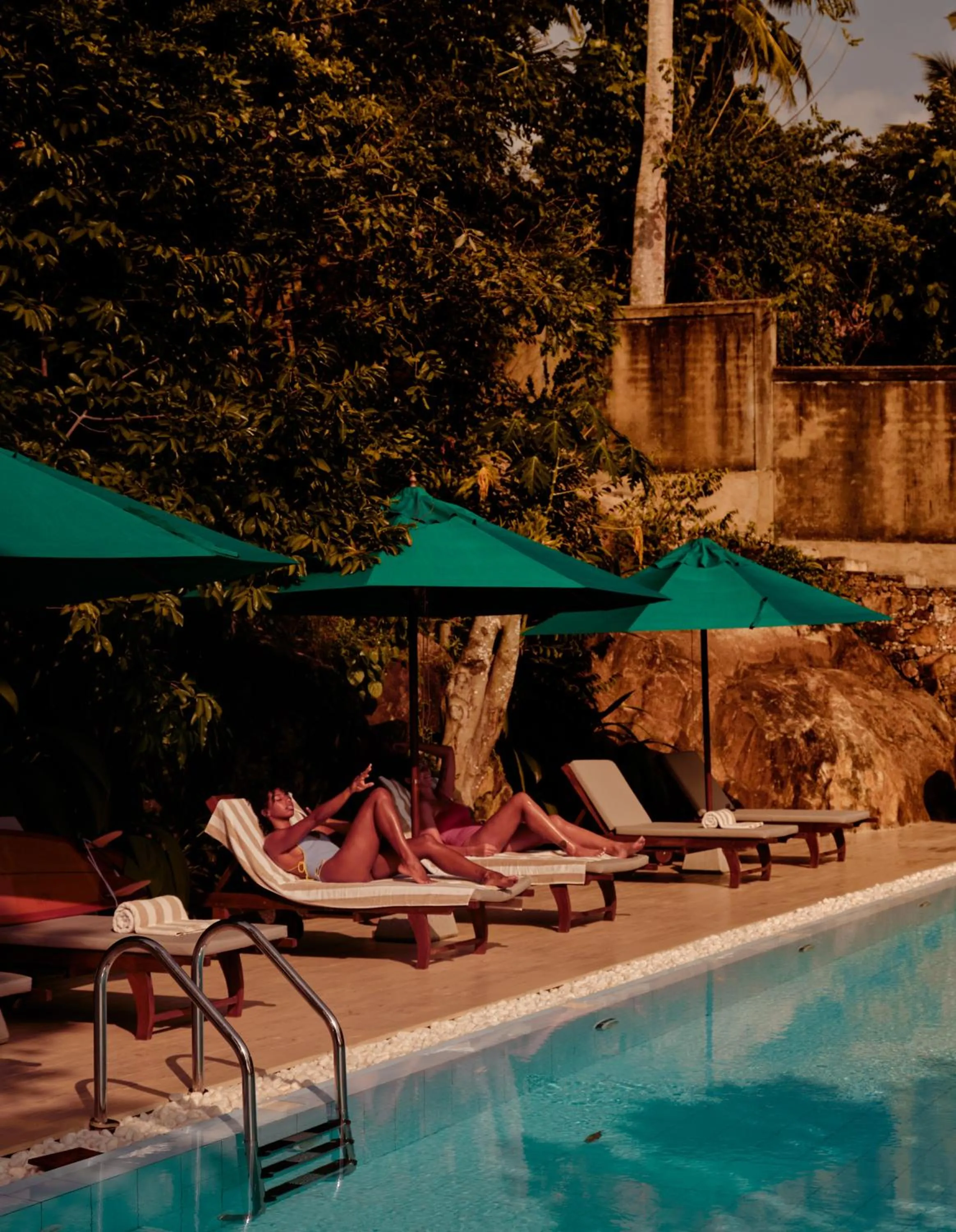 Swimming pool in Villa SPACE