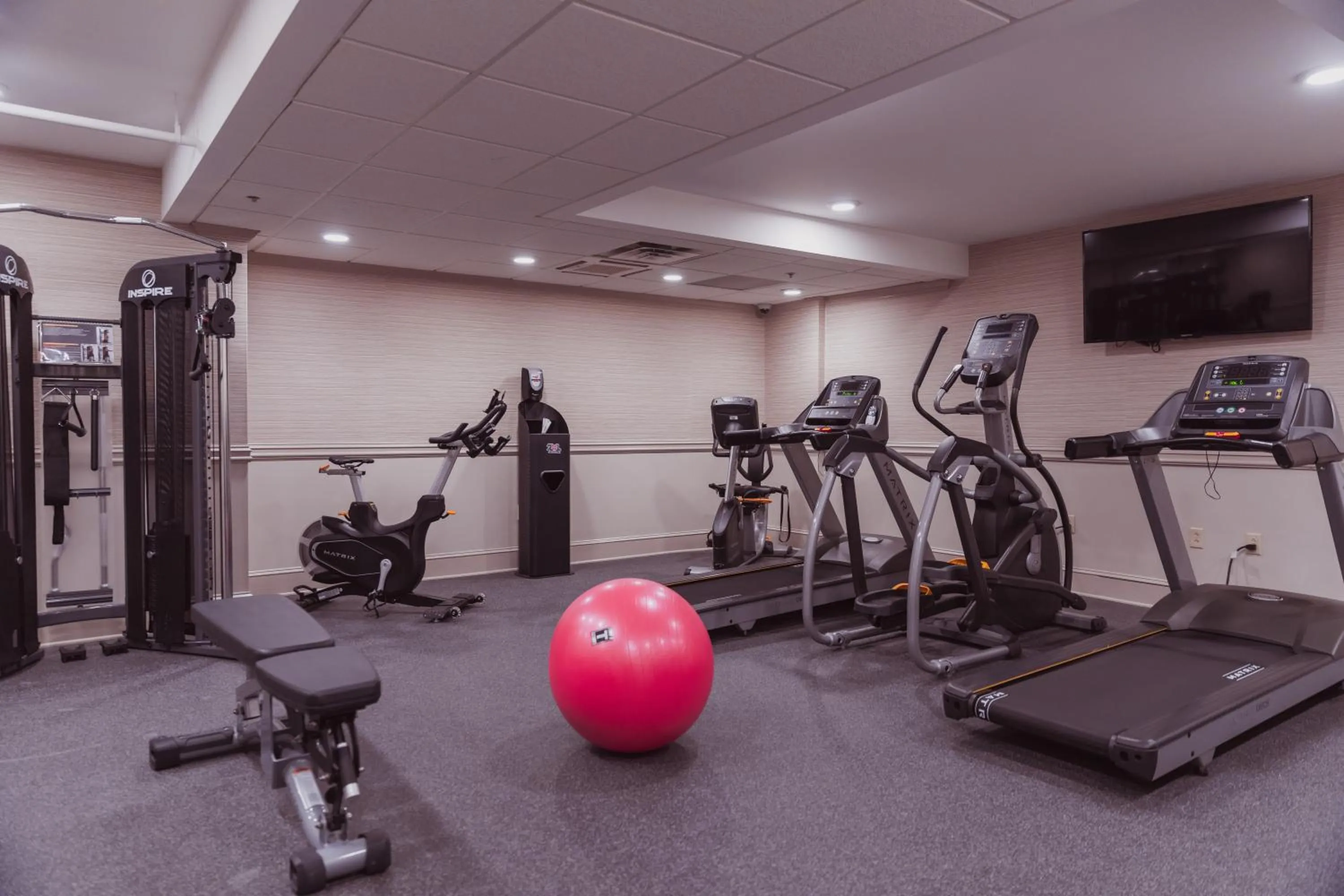 Fitness centre/facilities in The Parkview Hotel