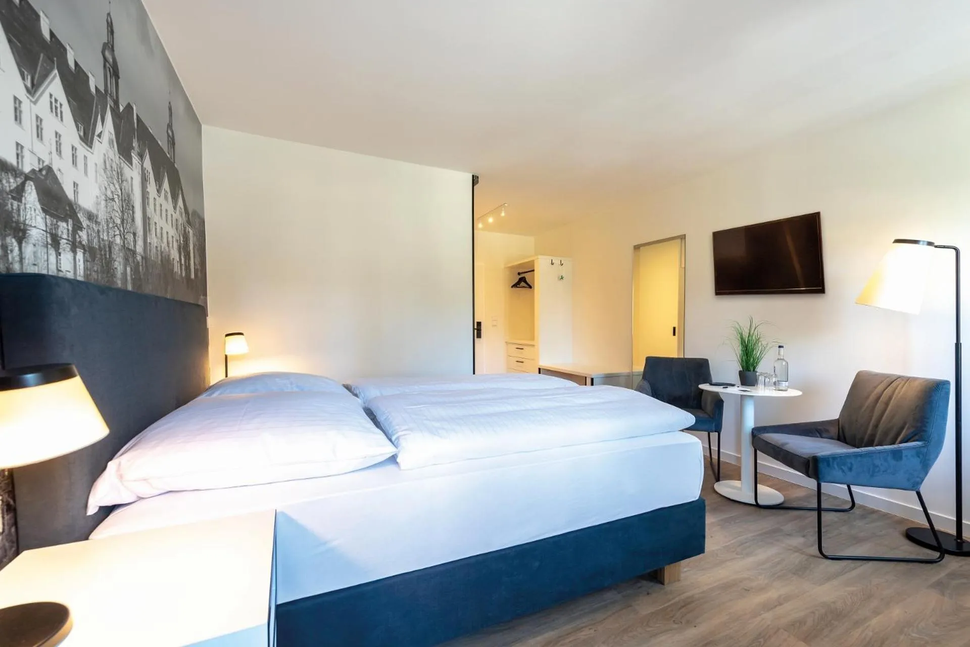 Bed in Lake House Plön