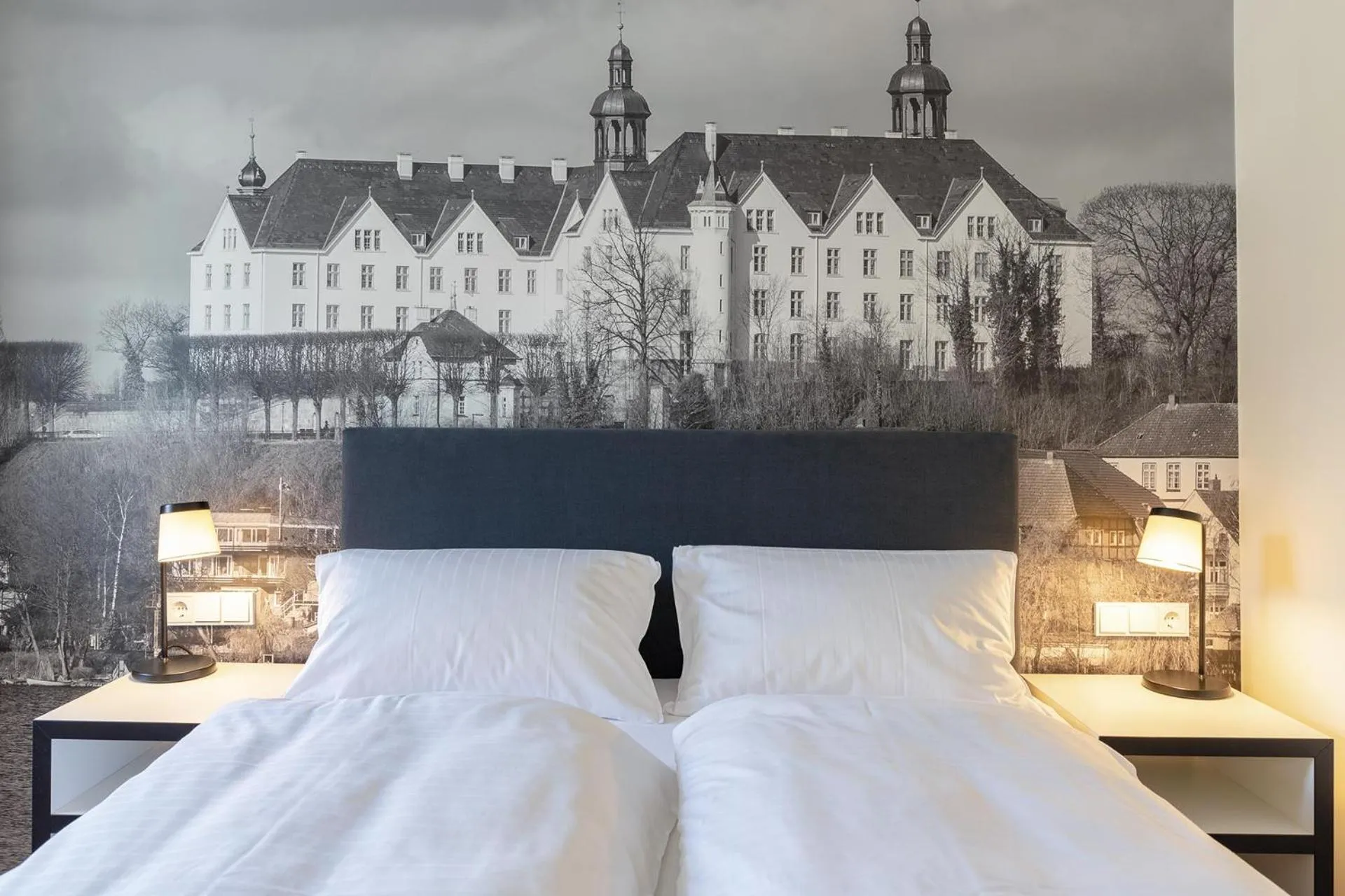 Bed in Lake House Plön