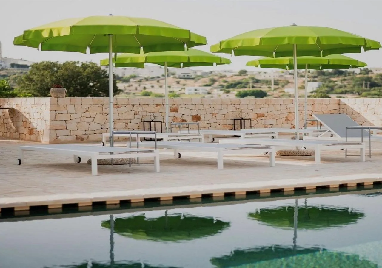 Natural landscape in Masseria Grofoleo