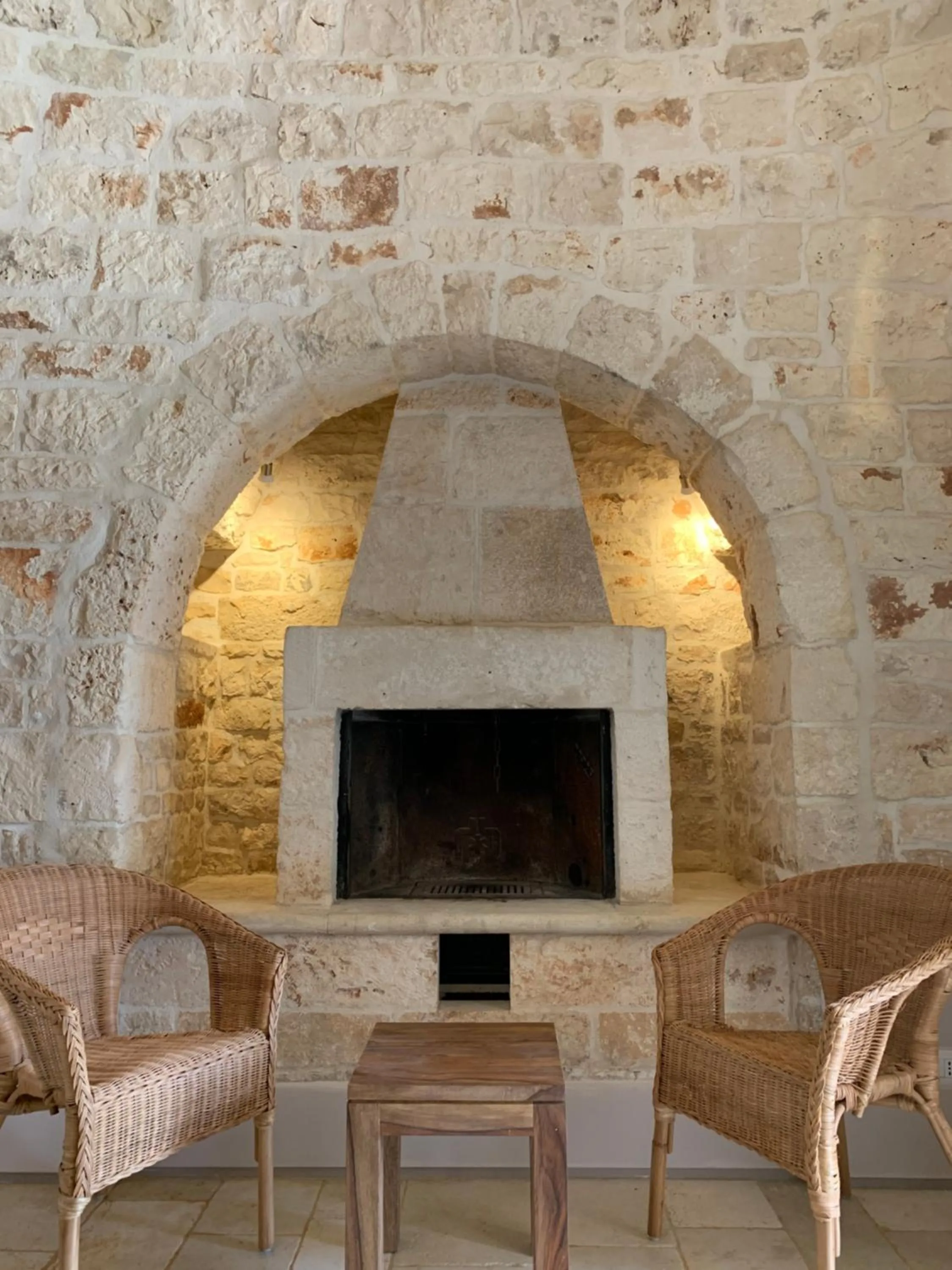 Living room in Masseria Grofoleo