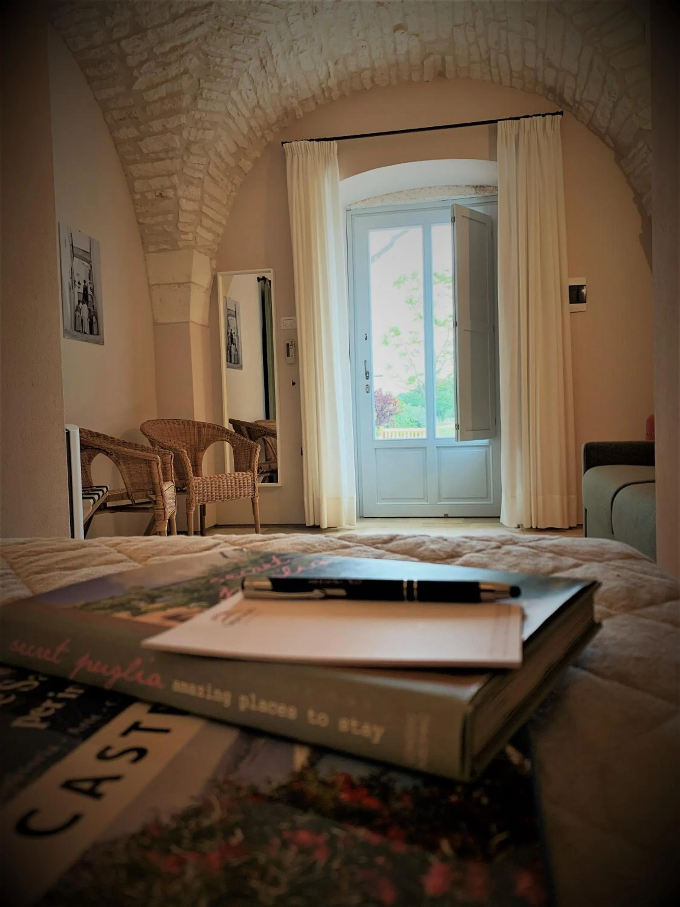 Bed in Masseria Grofoleo