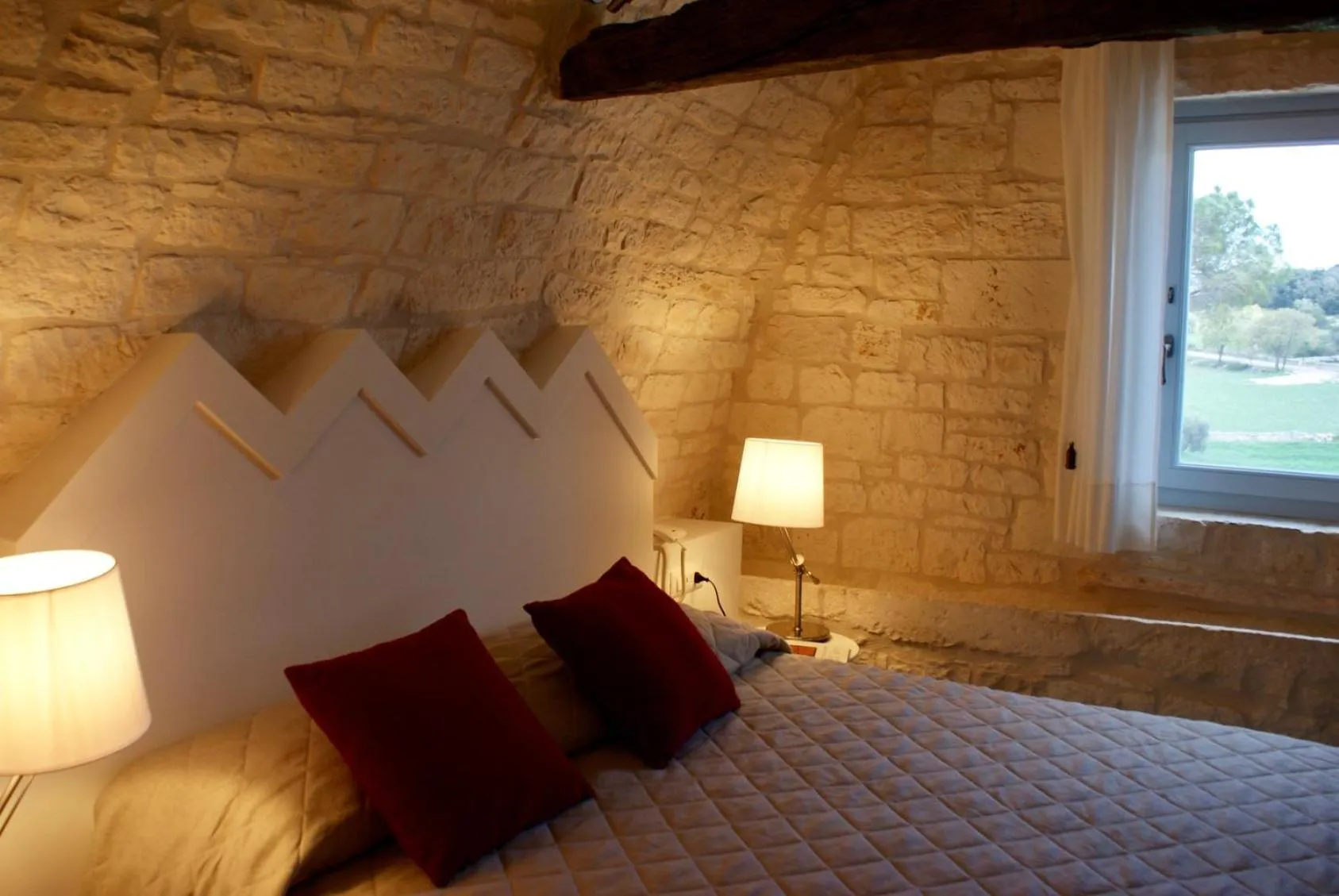 Bed in Masseria Grofoleo