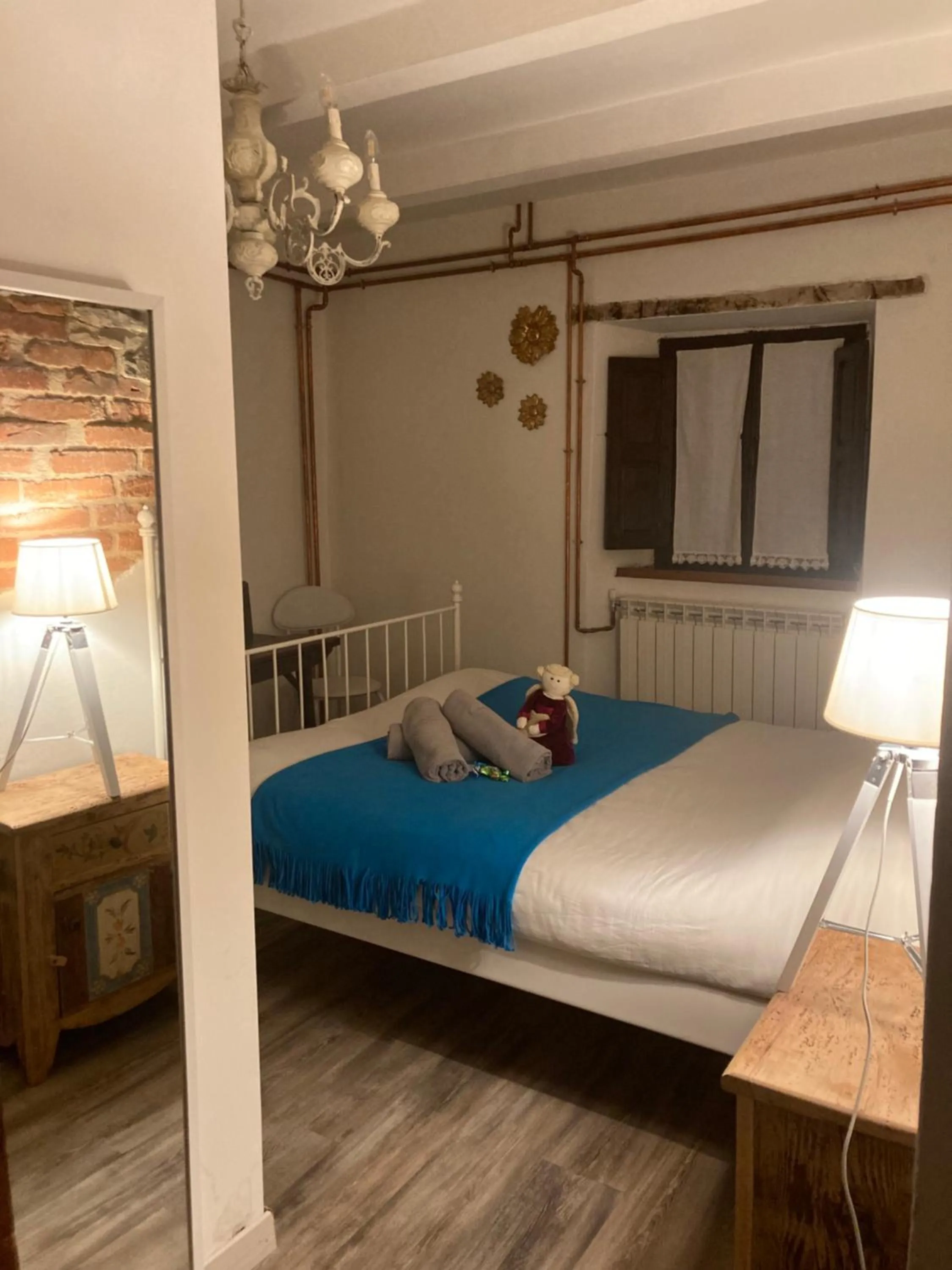 Bed in La pecora e l agnello