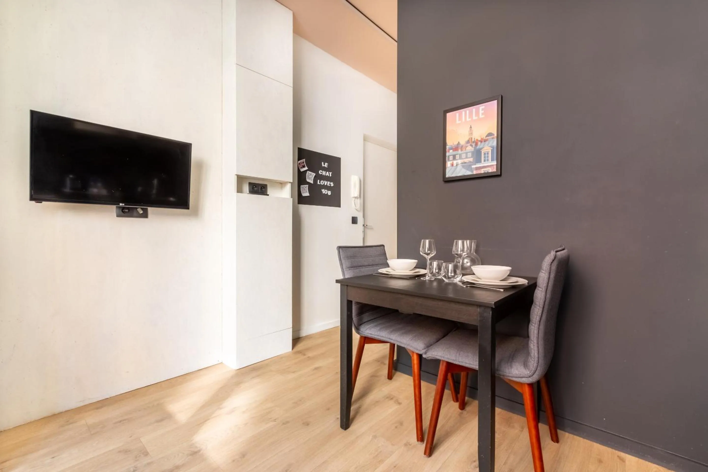 Living room in Au Chat Qui Dort Lille - Magasin