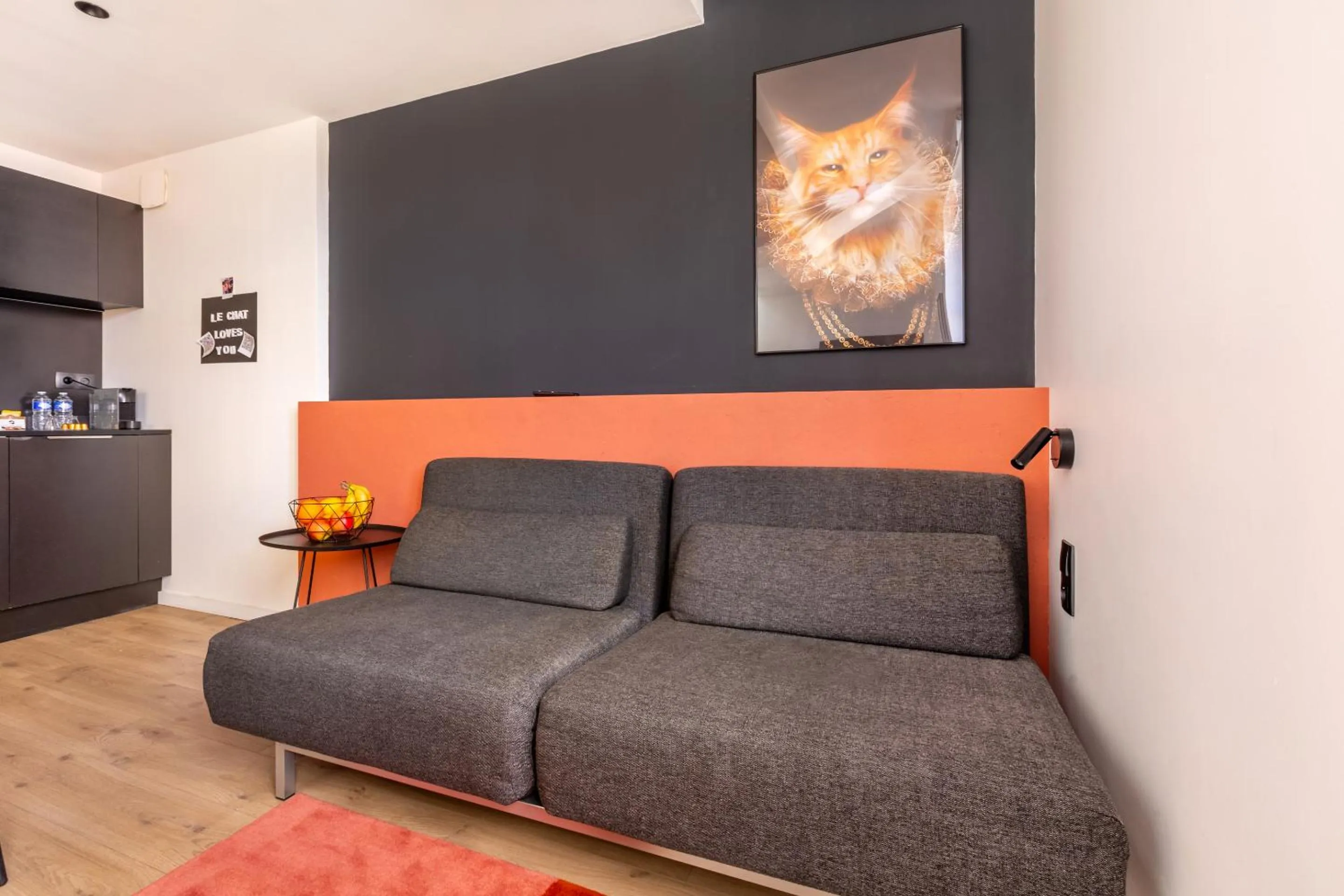 Living room in Au Chat Qui Dort Lille - Magasin