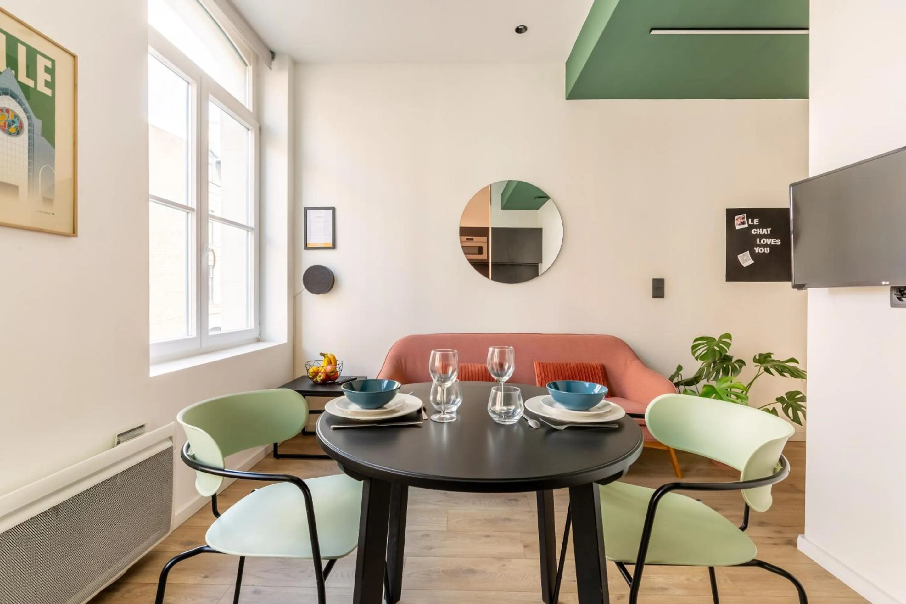 Living room in Au Chat Qui Dort Lille - Magasin