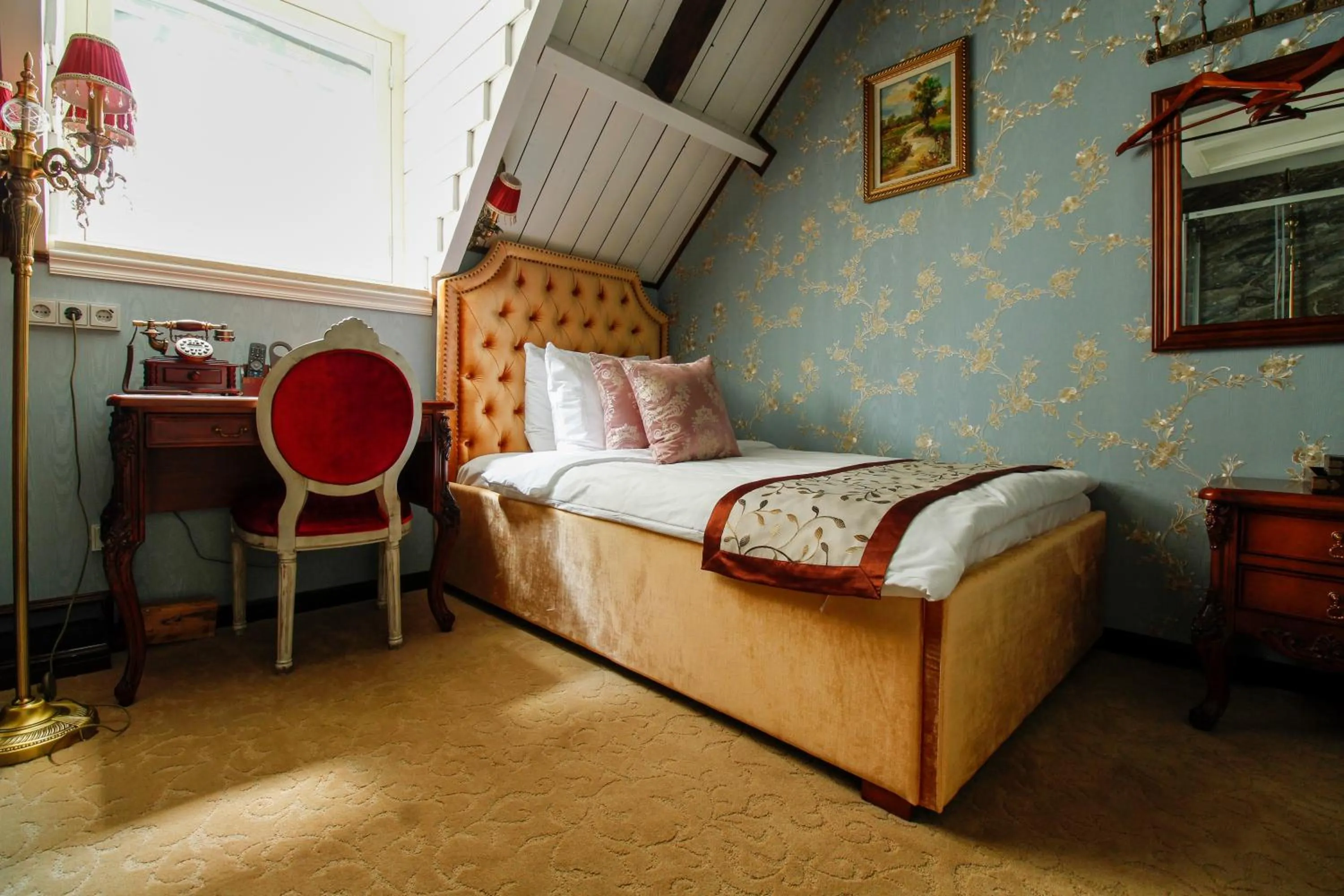 Bedroom, Bed in Hotel The Stamp