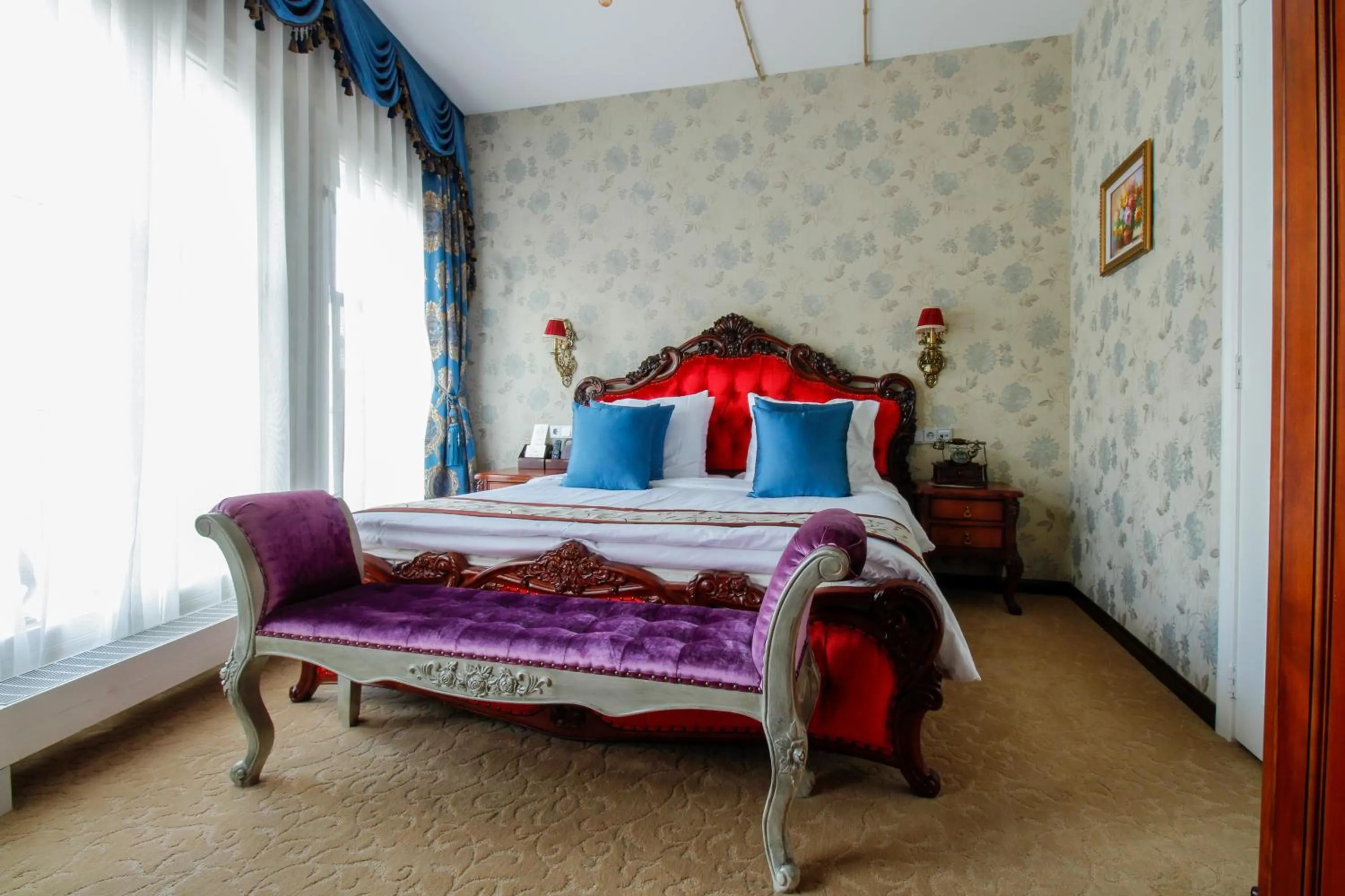 Bedroom, Bed in Hotel The Stamp