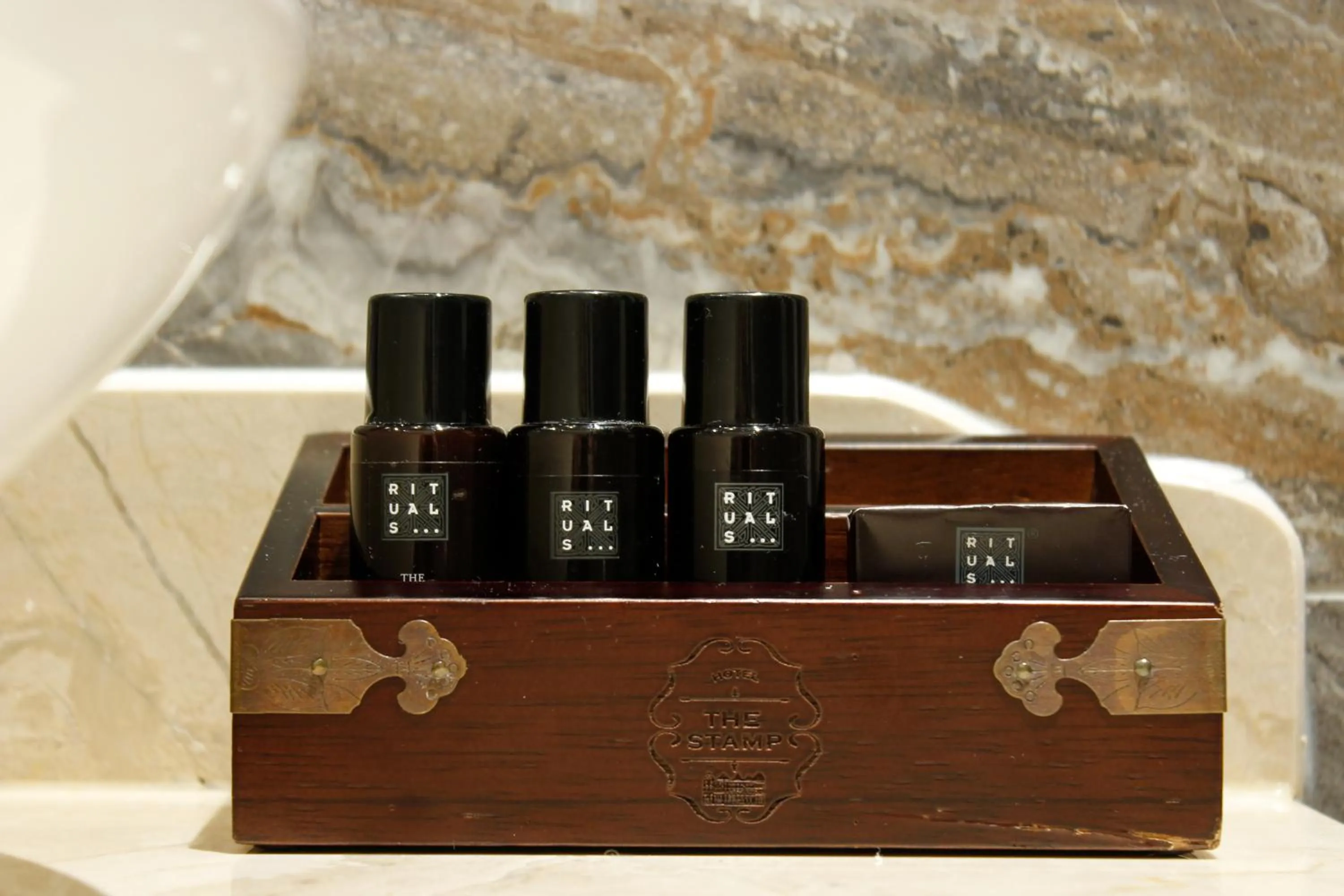 Bathroom in Hotel The Stamp